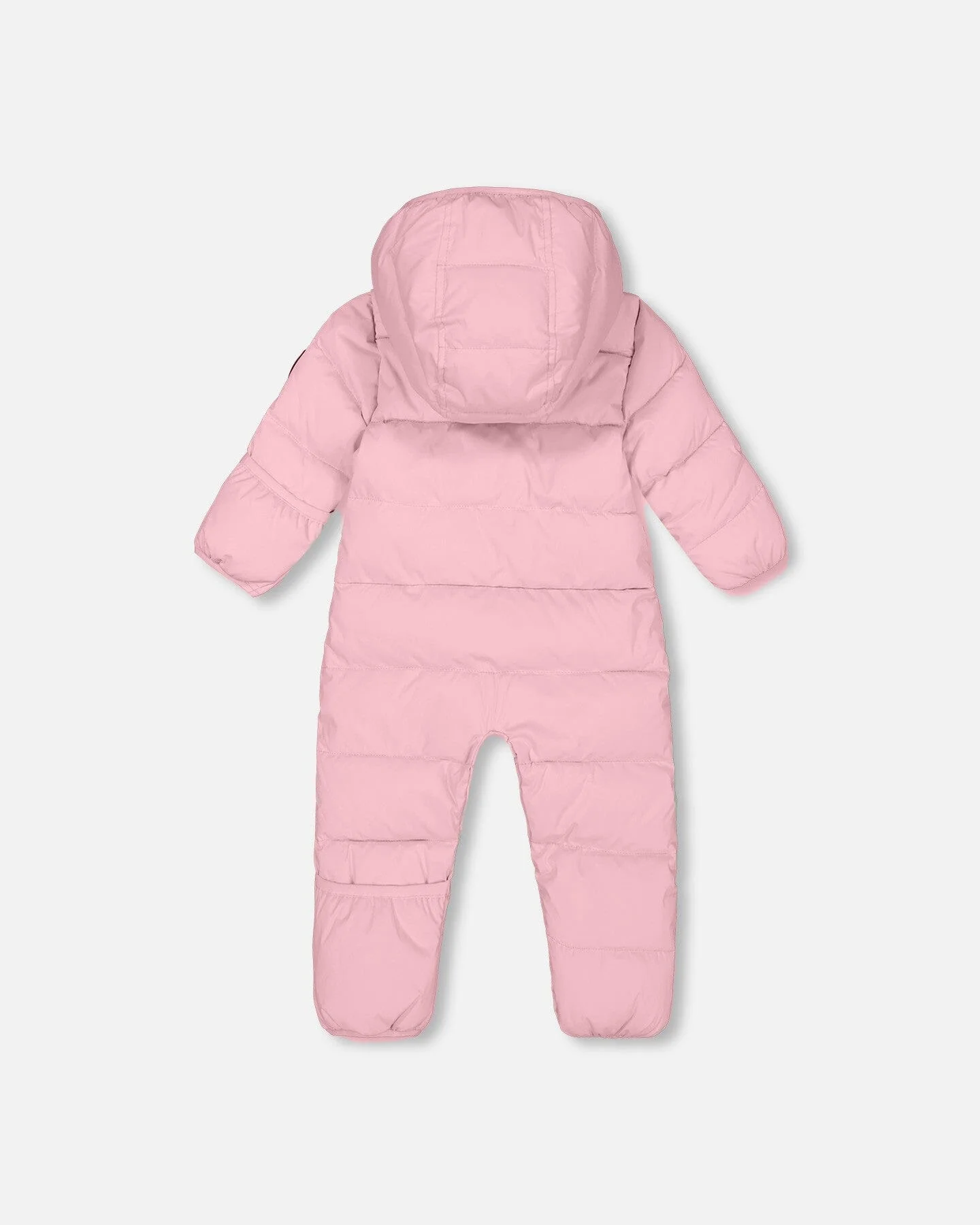 One-Piece Baby Cloud Compressible Snowsuit Designed For Car Seat Pink - Deux par Deux