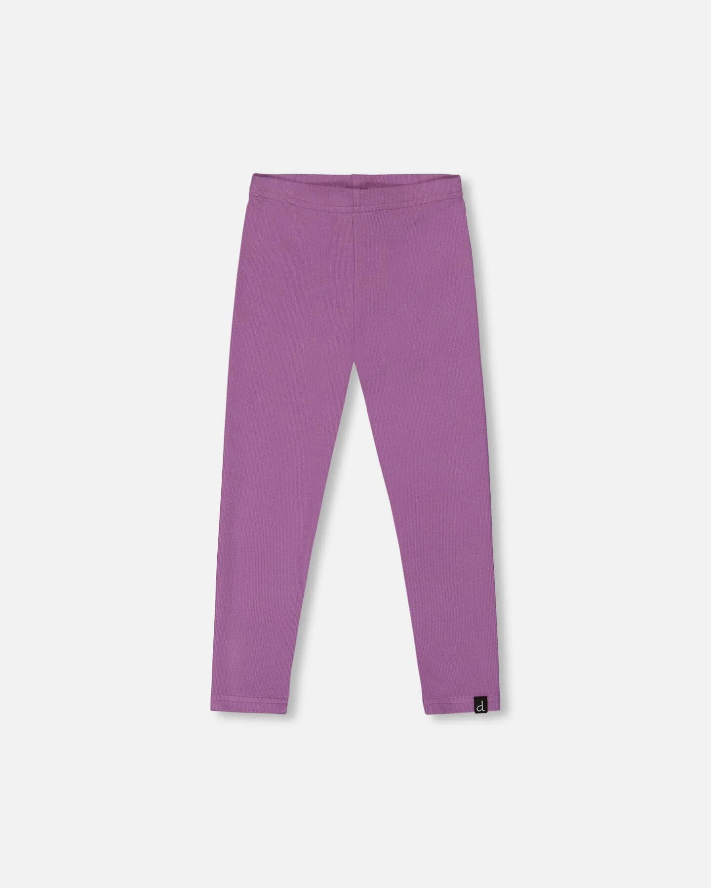 Super Soft Ribbed Leggings Lavender - Deux par Deux