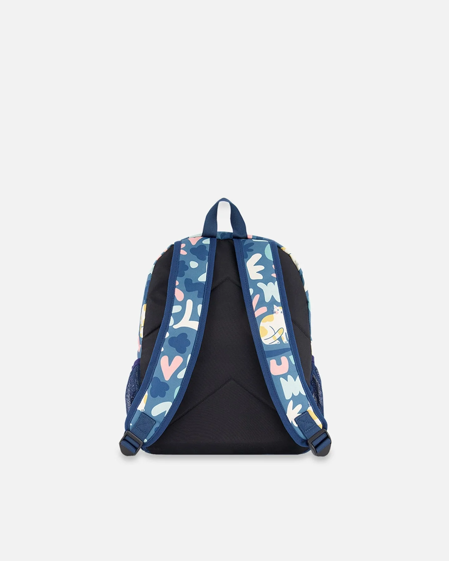 Little Kids Backpack Green Cat Print - Deux par Deux