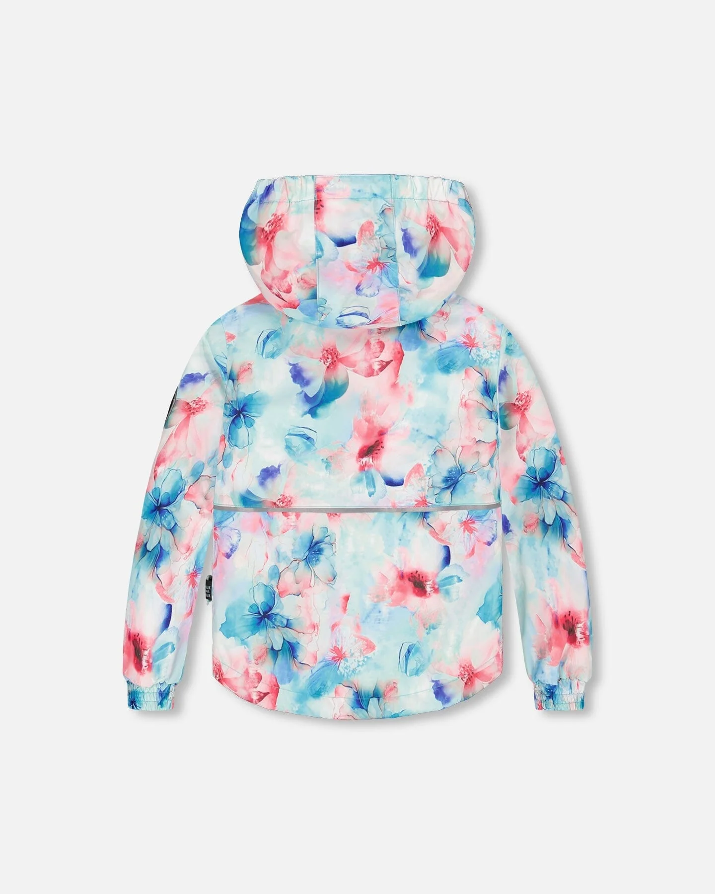 Two-Piece Chill Outerwear Set With Light Insulation Turquoise Blue - Deux par Deux