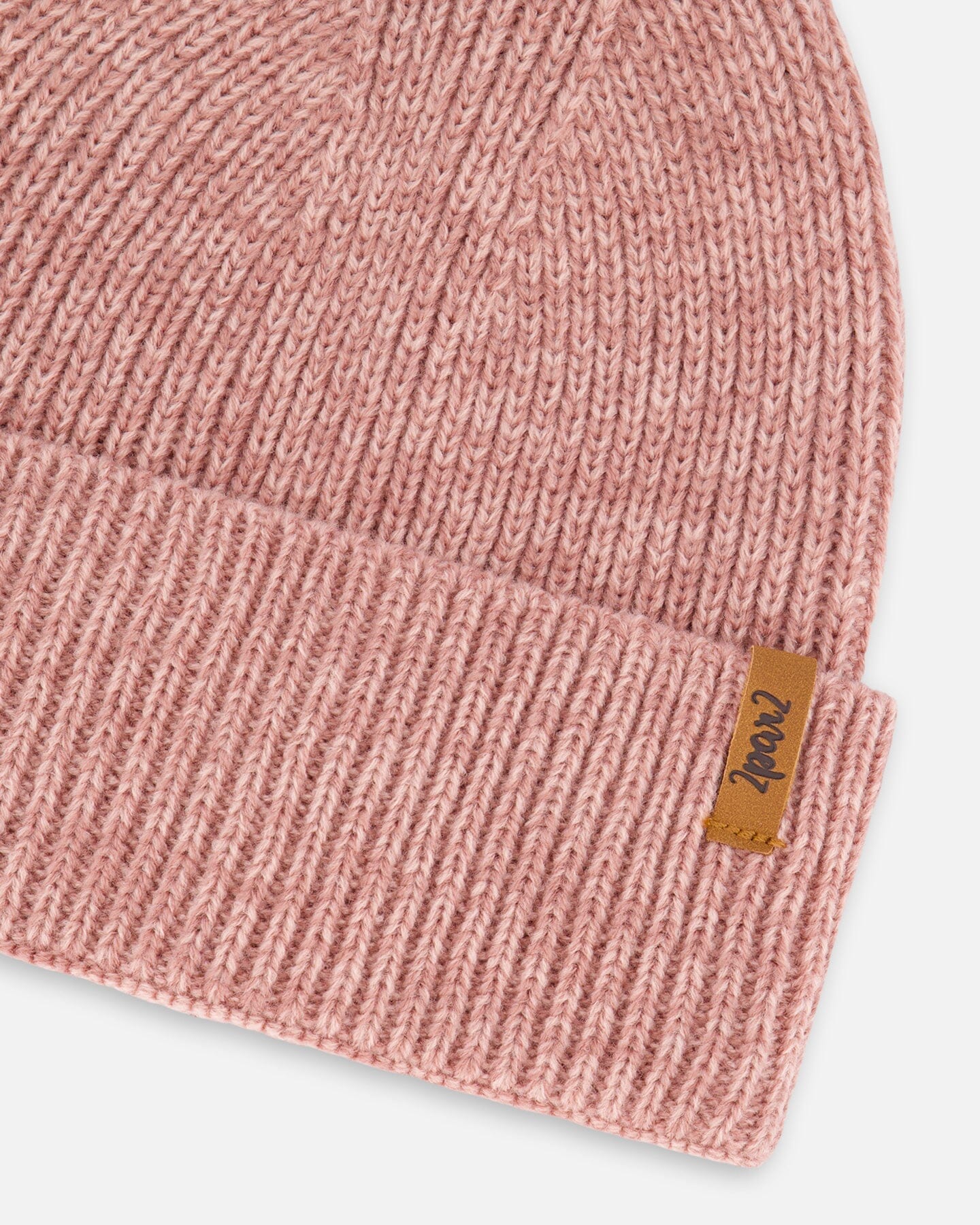 Mid-Season Knit Hat Dusty Pink - Deux par Deux