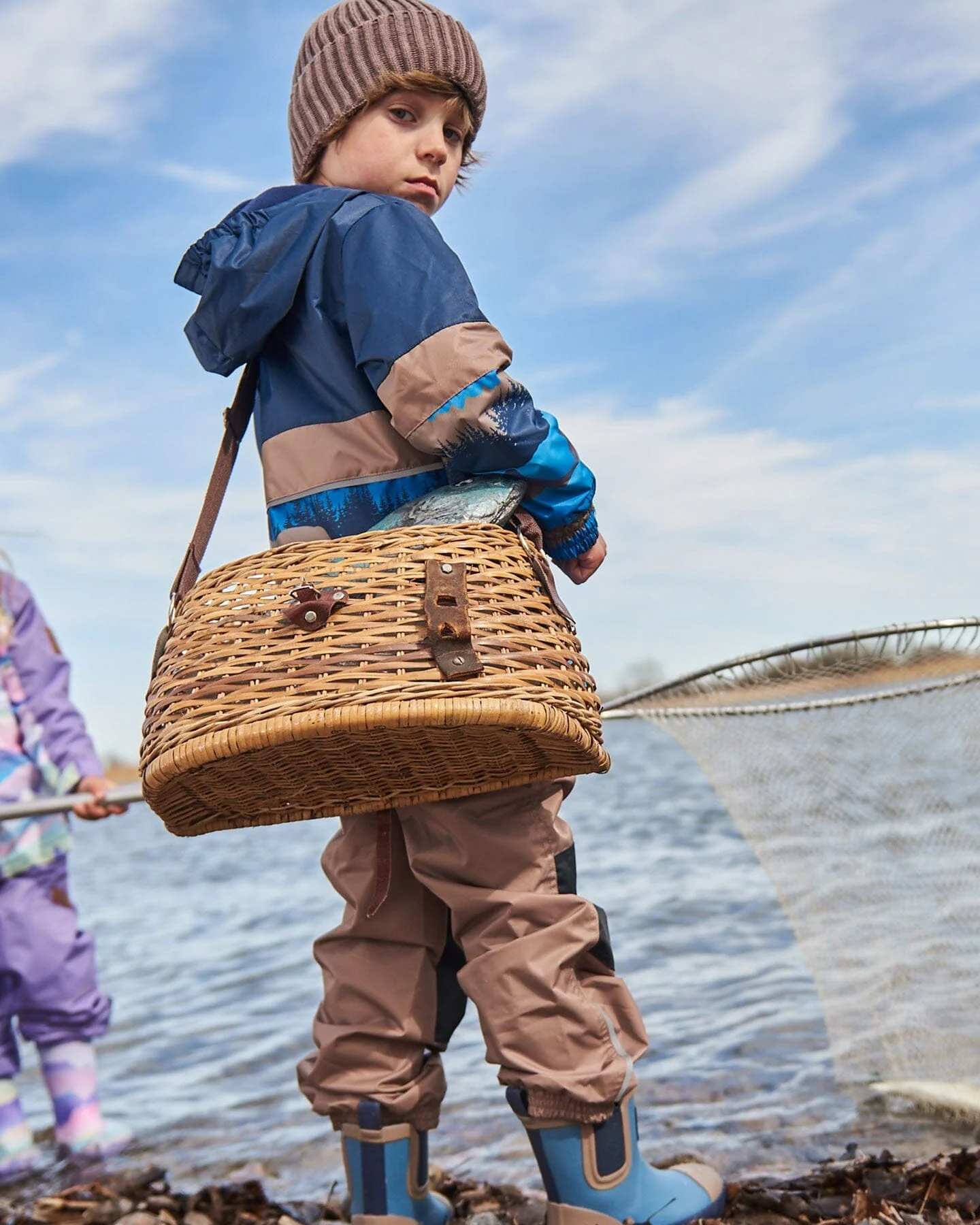 Cuffed Knit Hat Taupe - Deux par Deux