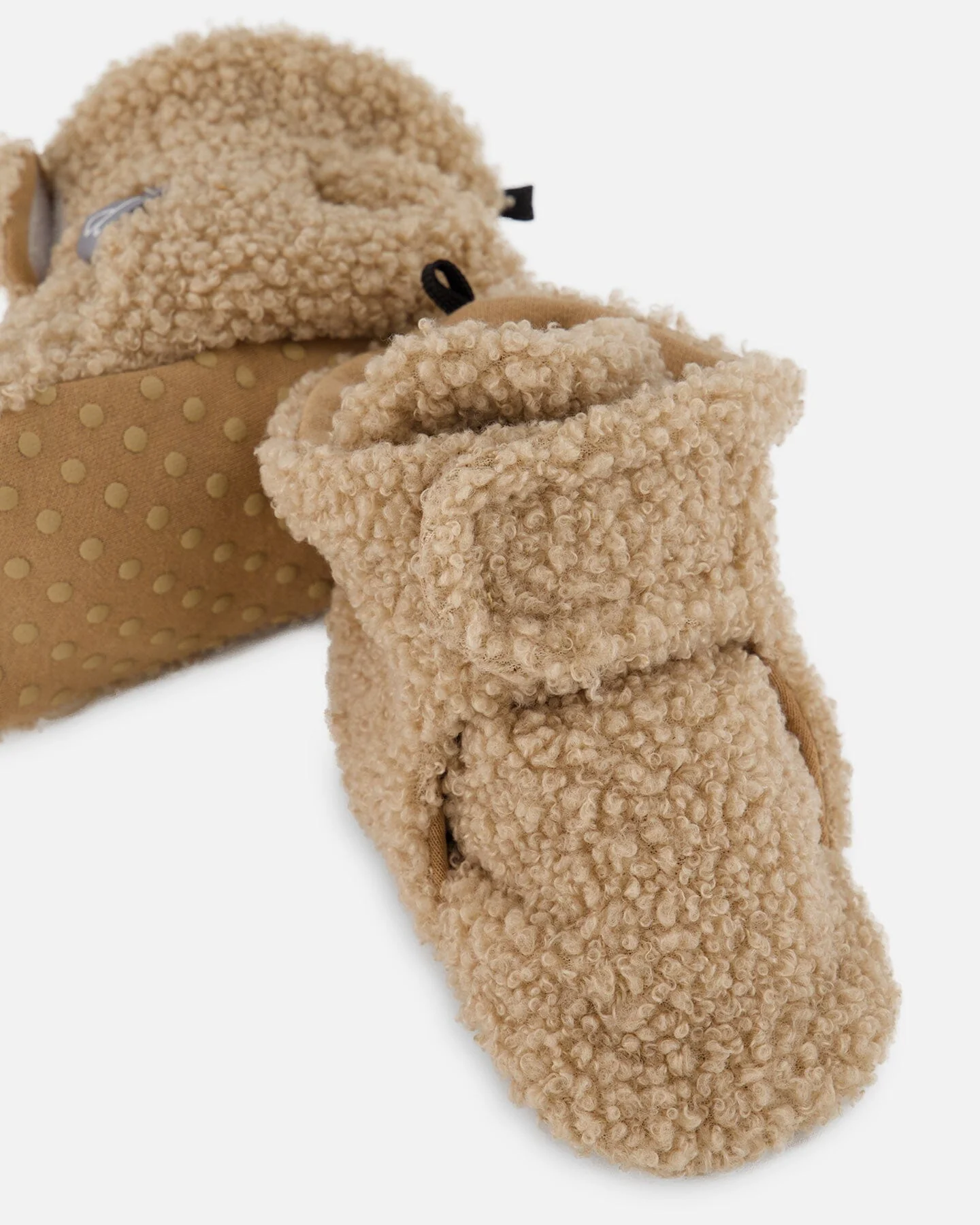 Sherpa Slippers Brown - Deux par Deux