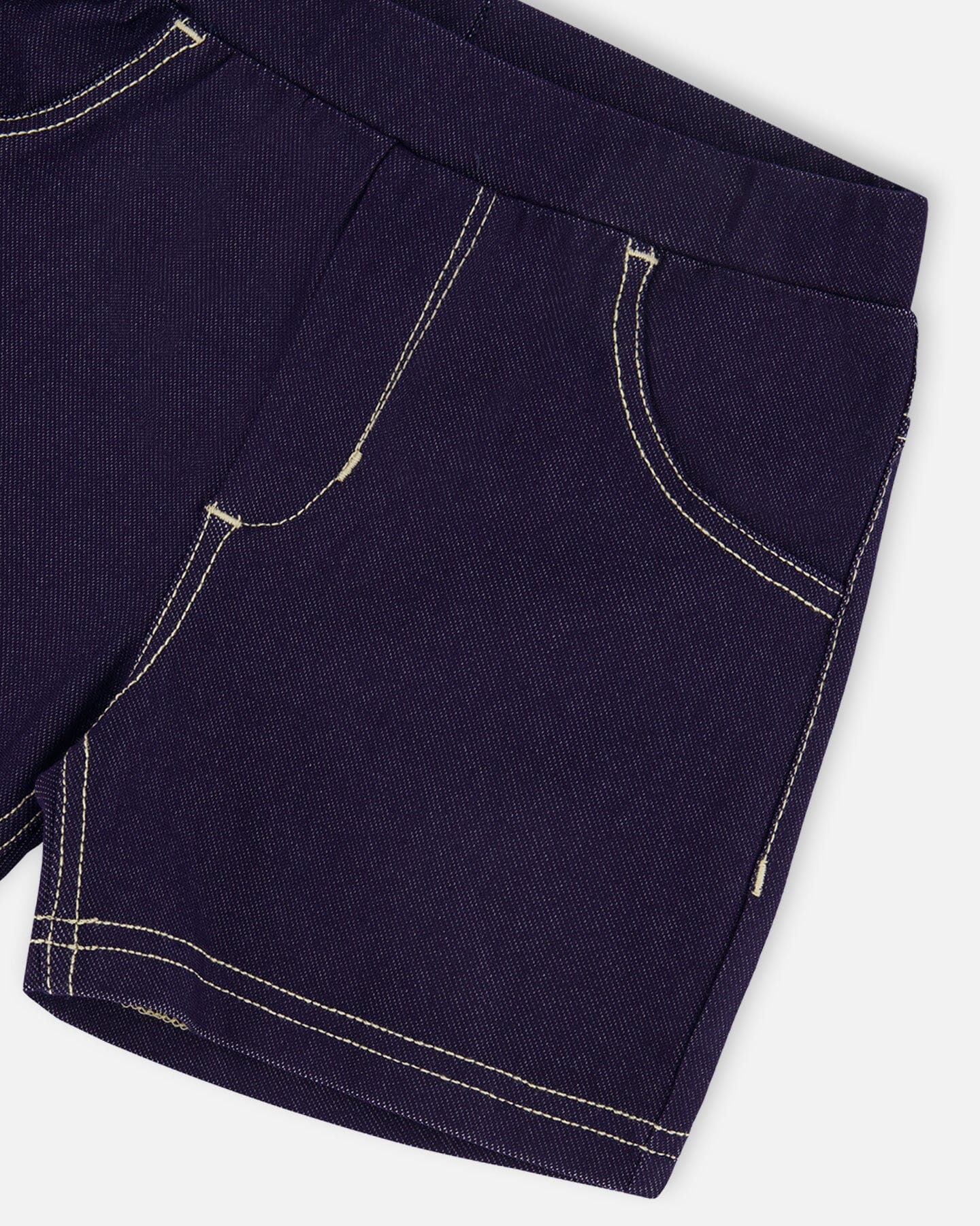 Jegging Shorts Dark Denim Blue - Deux par Deux