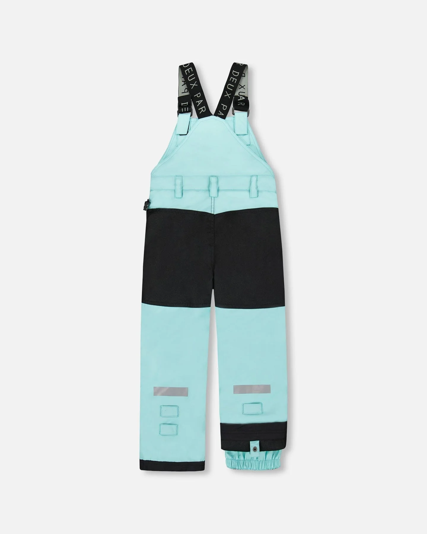 Solid Play Overall Snow Bib Turquoise Blue - Deux par Deux