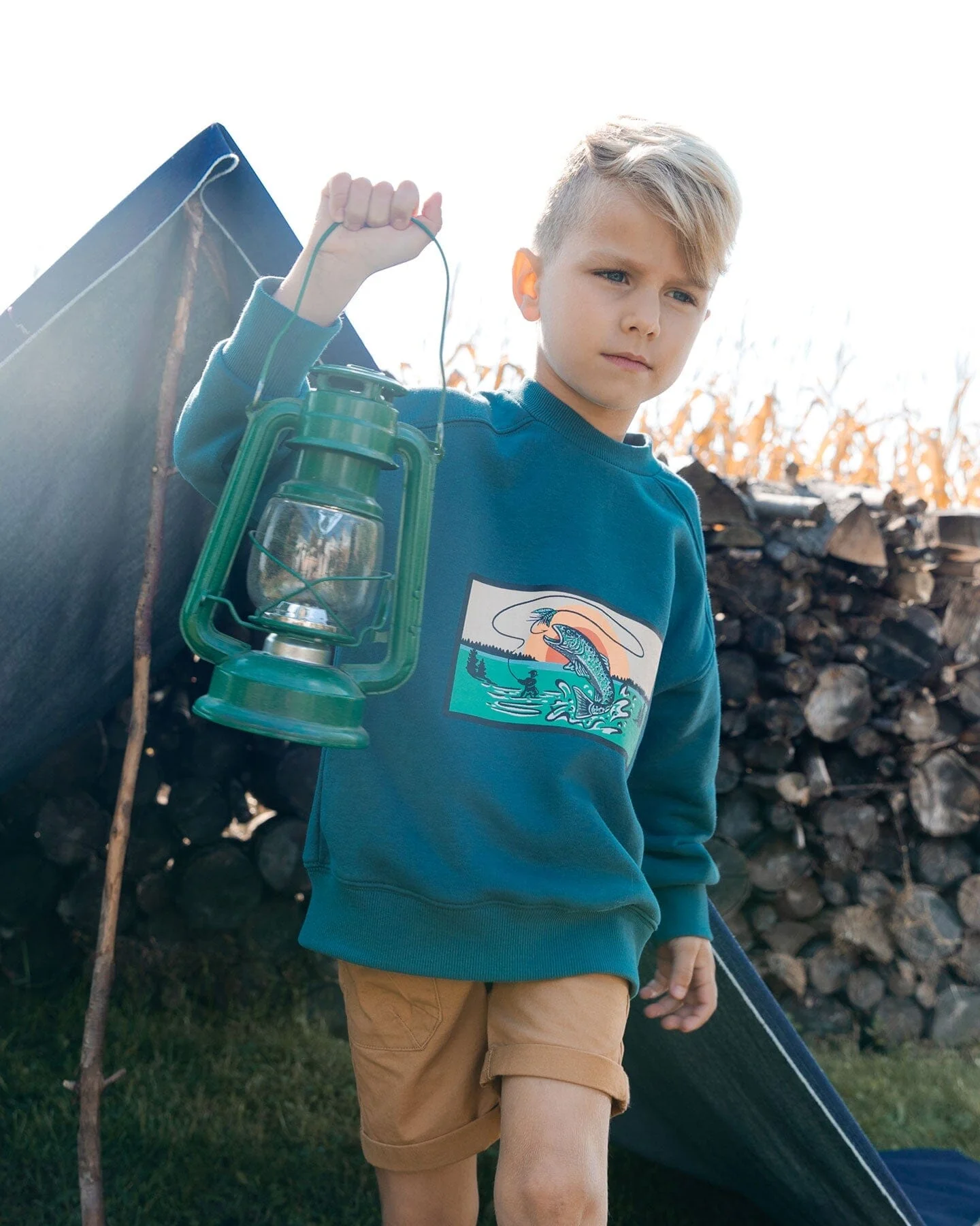 Stretch Twill Short Tan - Deux par Deux