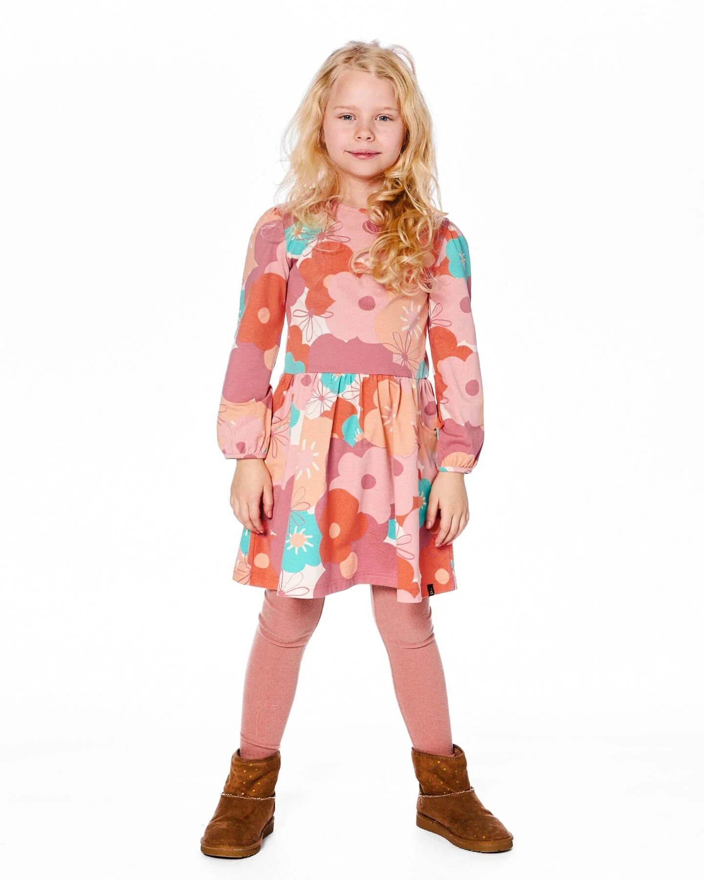 Super Soft Ribbed Leggings Dusty Pink - Deux par Deux