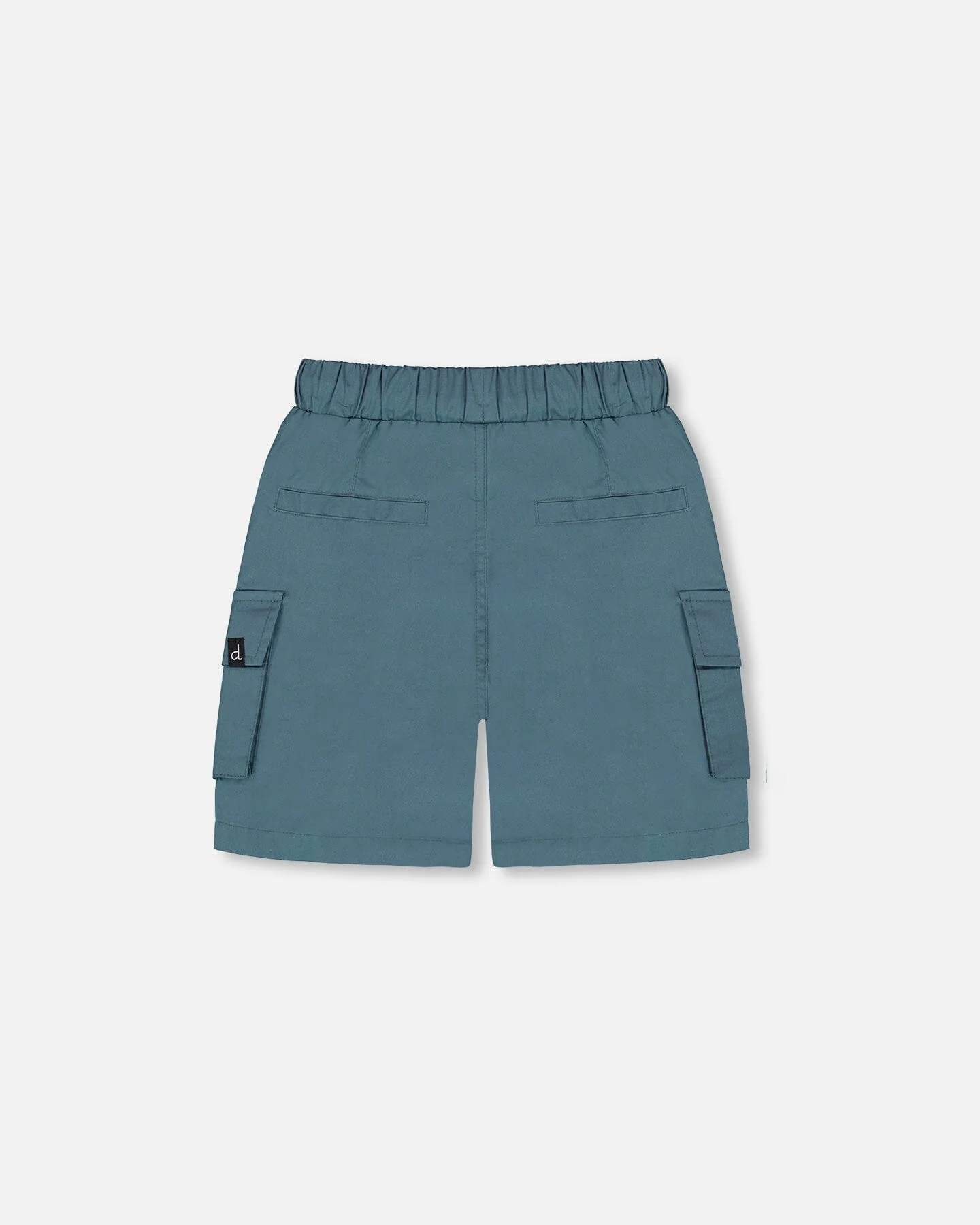 Parachute Cargo Pocket Shorts Dark Teal - Deux par Deux