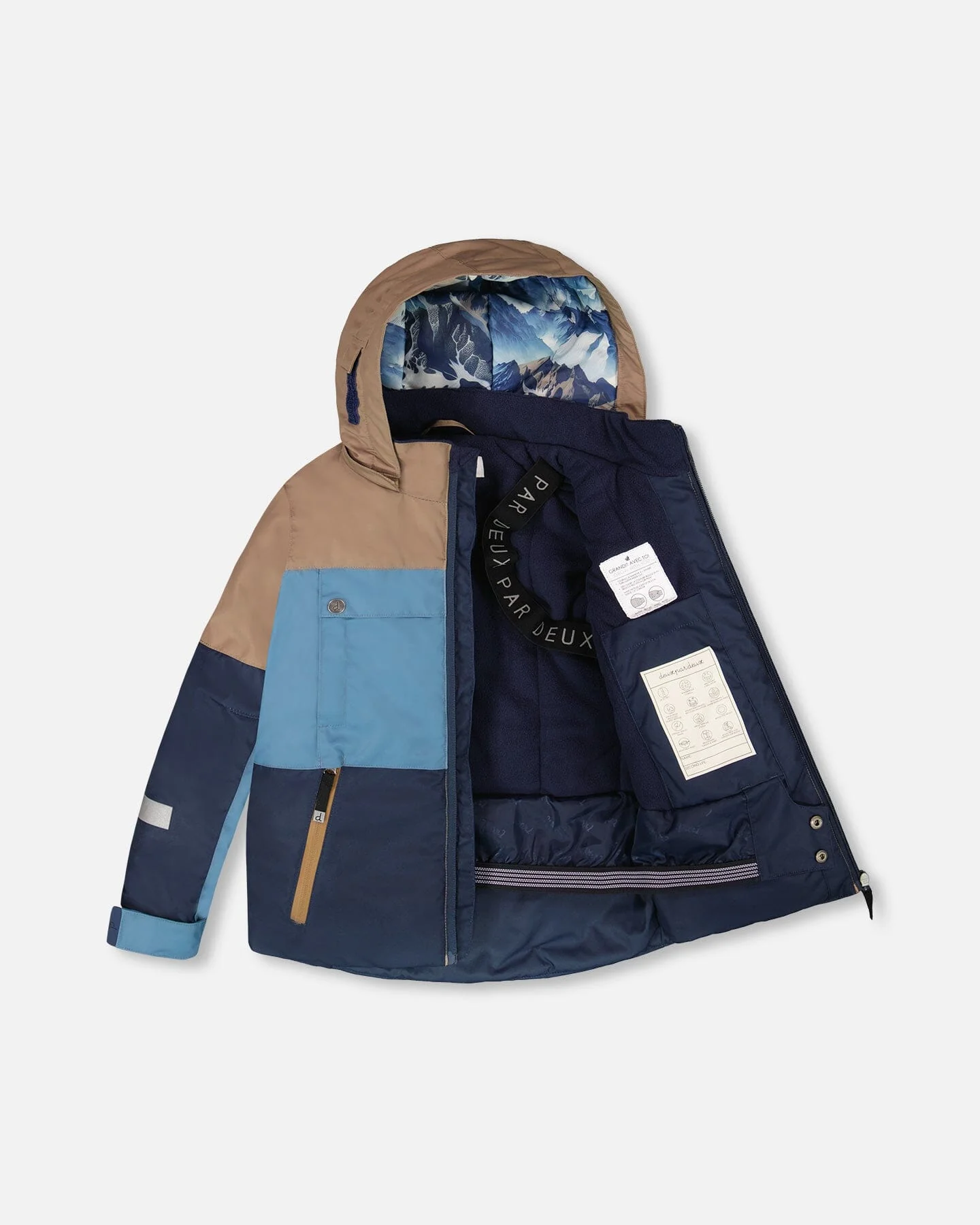 Two-Piece Teknik Snowsuit Blue Mountains - Deux par Deux