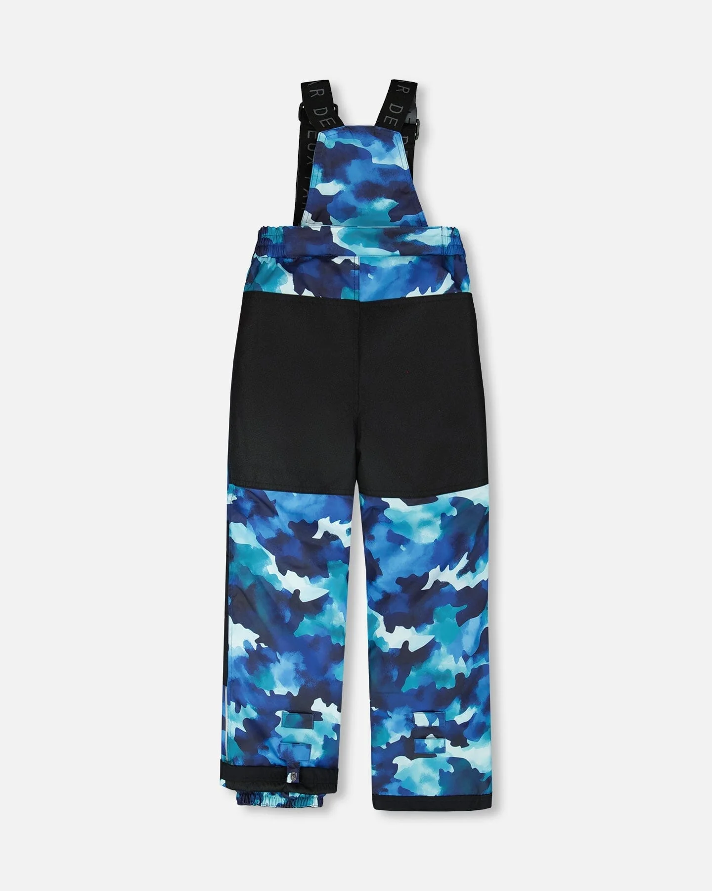 Two-Piece Play Snowsuit Teal Blue Camouflage - Deux par Deux