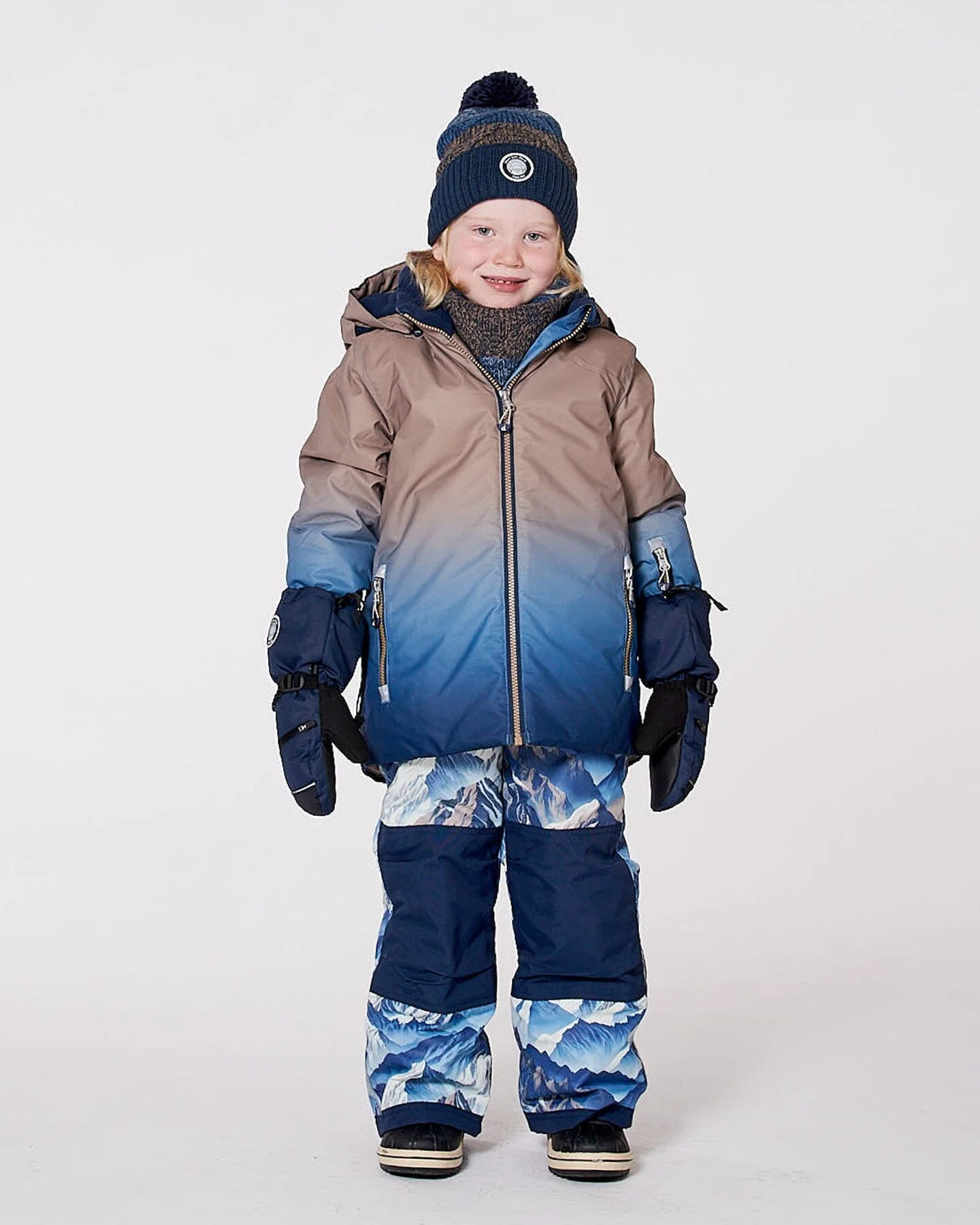 Two-Piece Play Snowsuit Blue Mountains - Deux par Deux