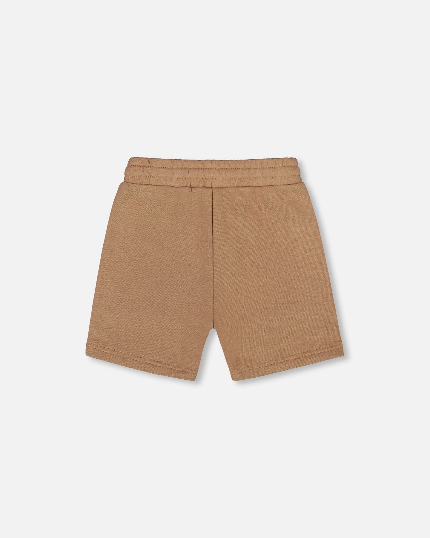 French Terry Zip Pocket Shorts Beige - Deux par Deux