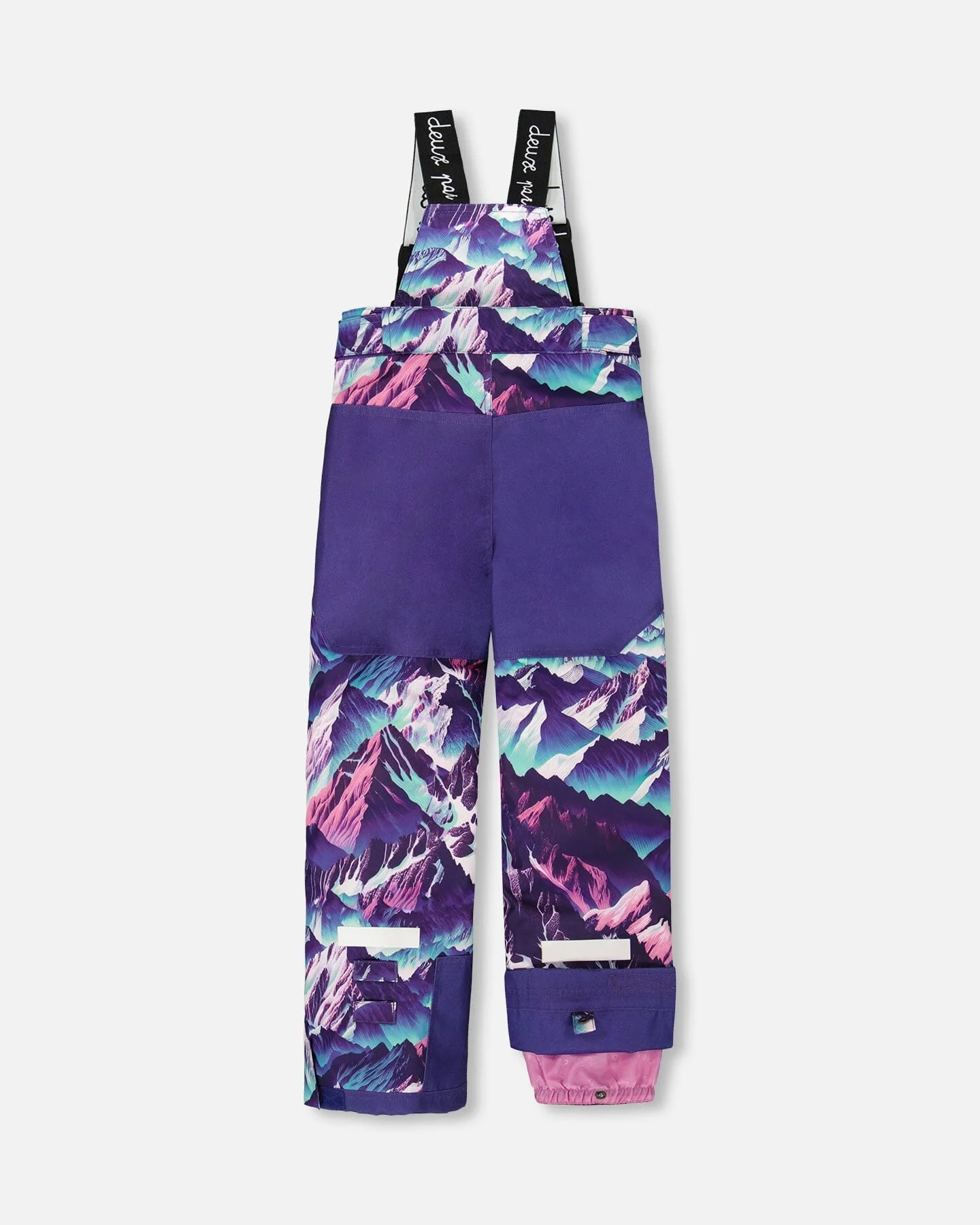 Two-Piece Teknik Snowsuit Purple Mountain Print - Deux par Deux