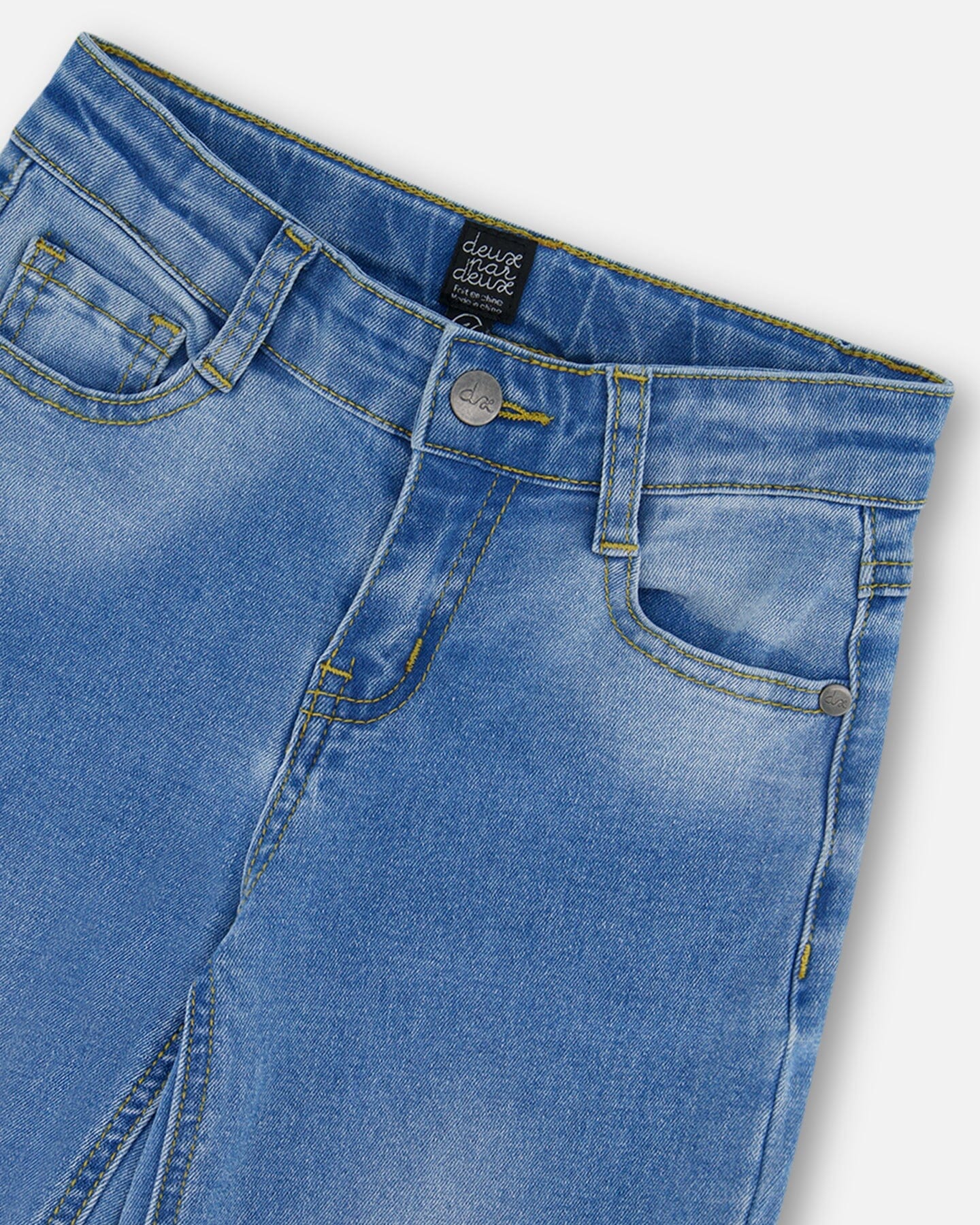 Wide Leg Jeans Denim Blue - Deux par Deux