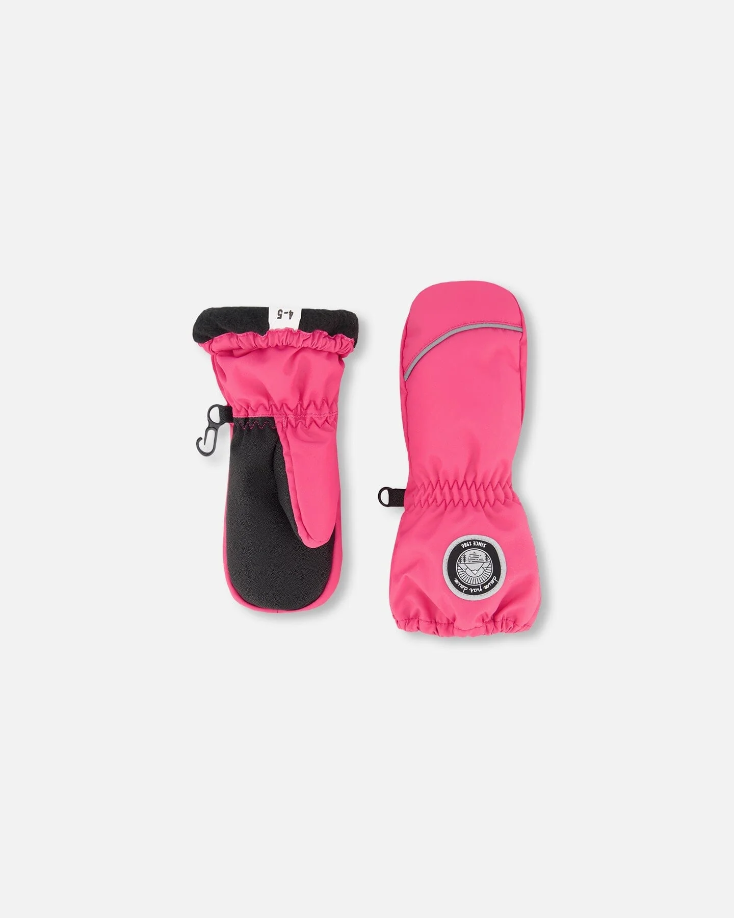 Winter Mittens Play Flash Coral - Deux par Deux