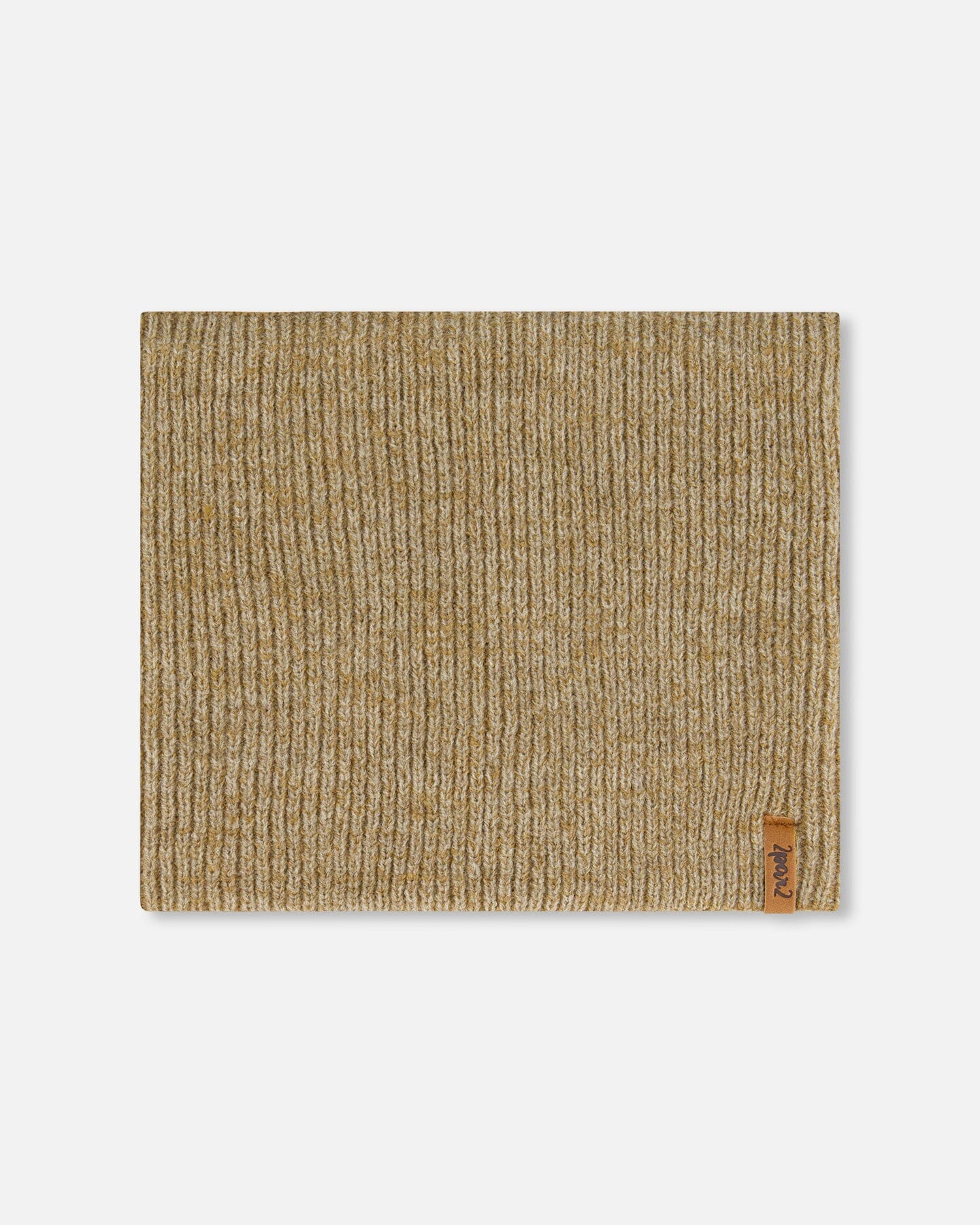 Mid-Season Knit Neckwarmer Taupe - Deux par Deux