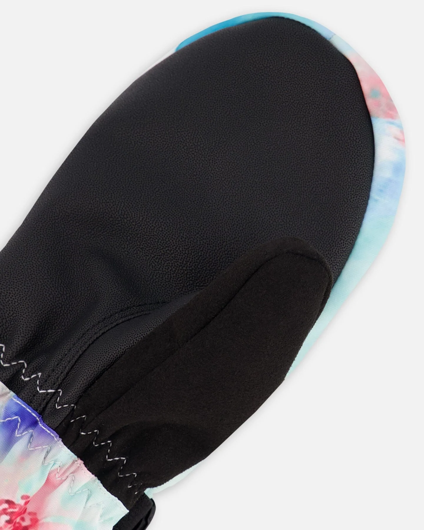 Winter Mittens Teknik Blue Flower Print - Deux par Deux