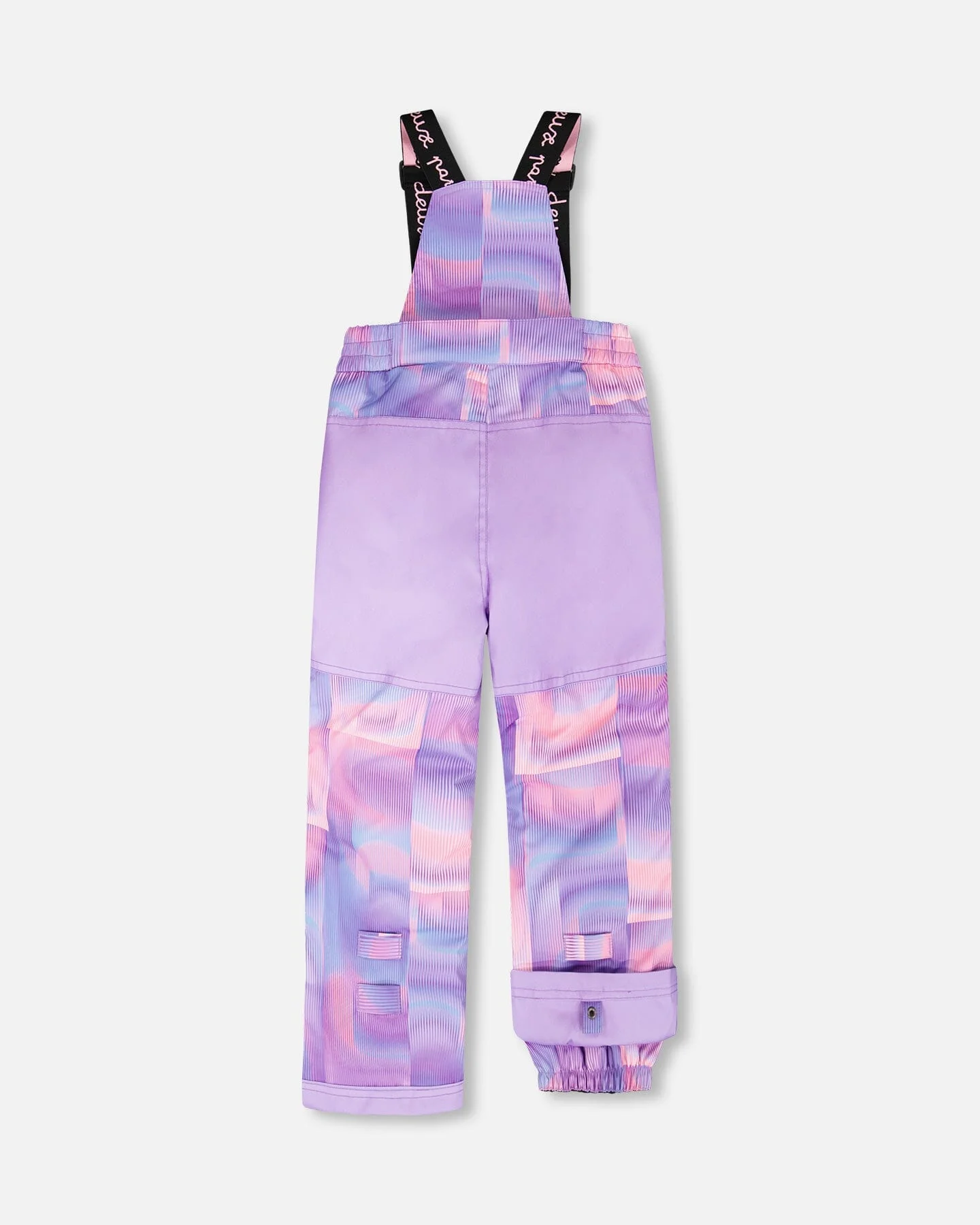Two-Piece Play Snowsuit Purple Geo - Deux par Deux