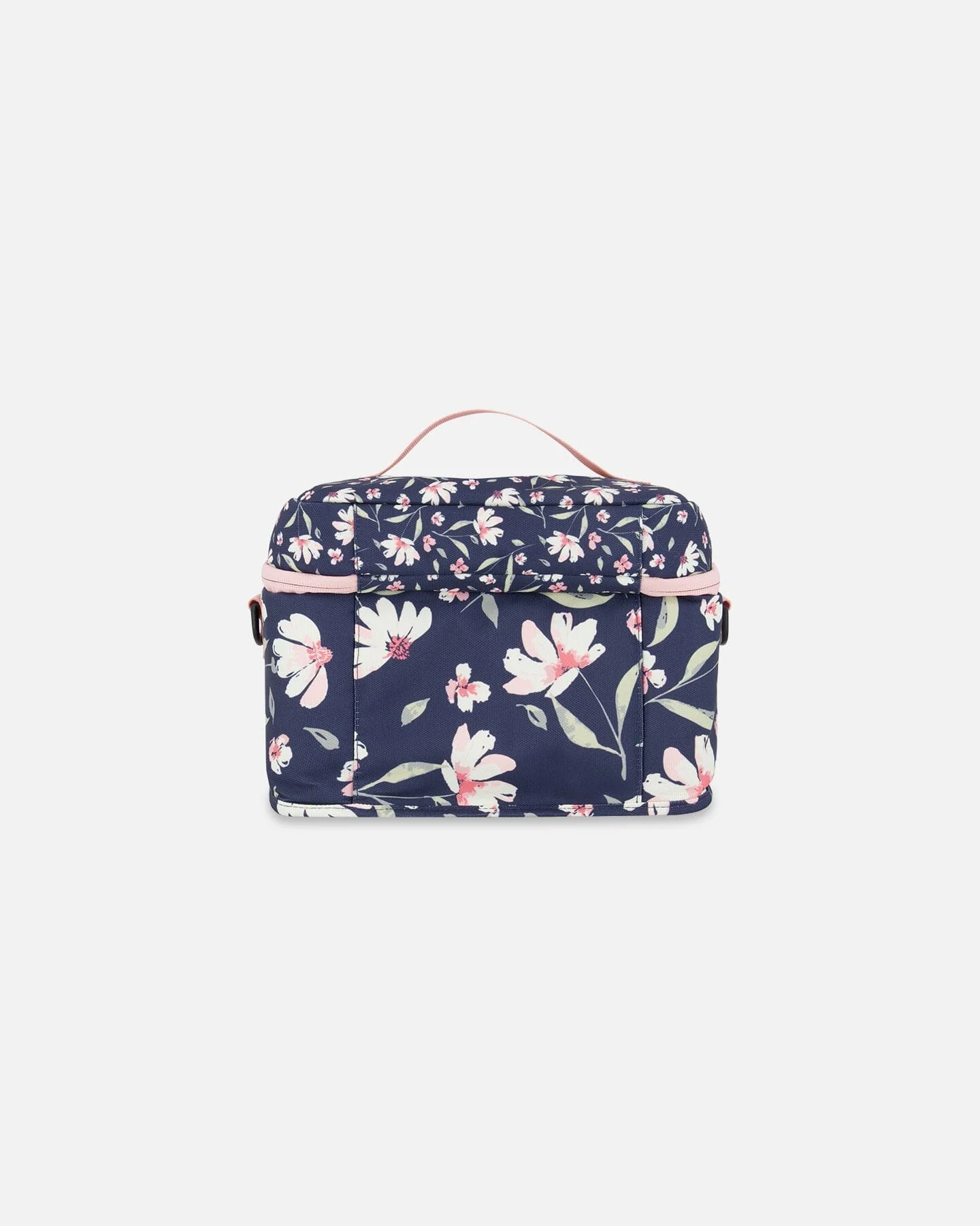 Lunch Box Navy Flower Print - Deux par Deux