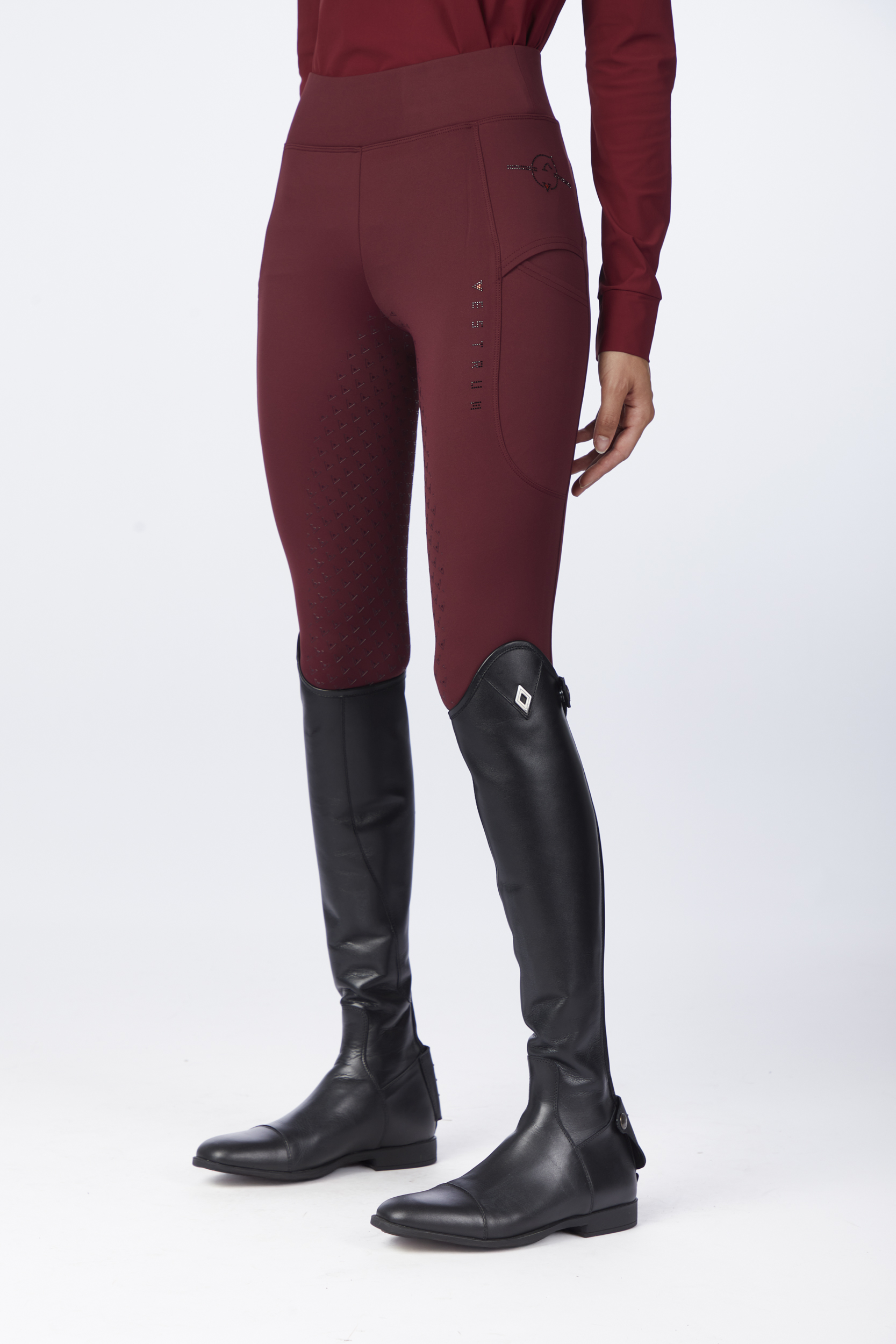 VEGA WOMEN’S RIDING LEGGINGS WITH FULL GRIP