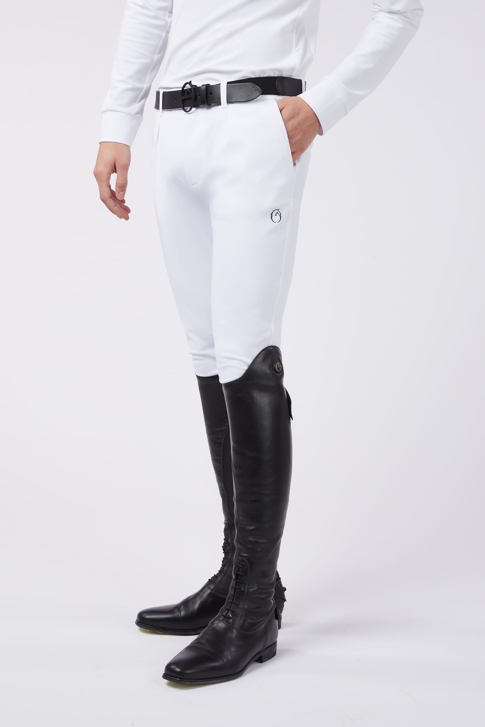 STELVIO MEN’S KNEE GRIP RIDING BREECHES – TK FABRIC