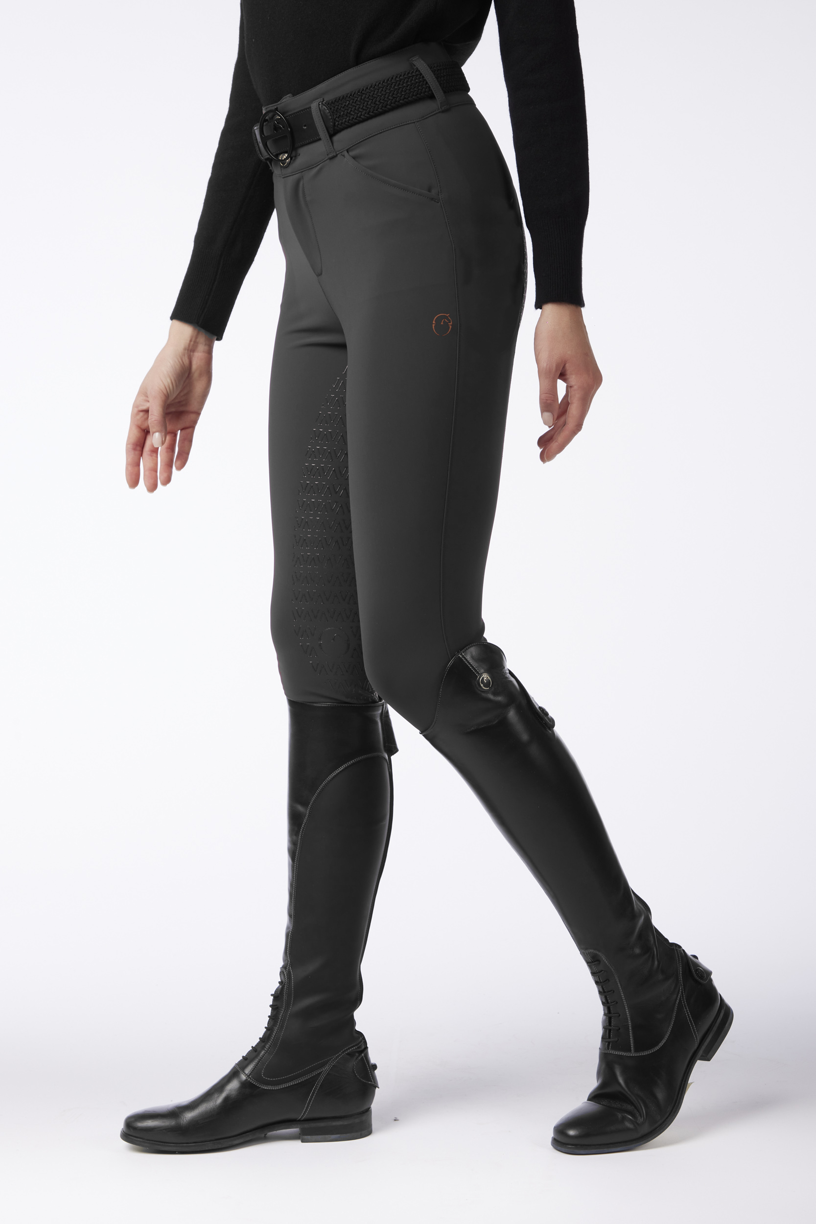 MOLVENO WOMEN’S RIDING BREECHES WITH FULL GRIP – TK FABRIC