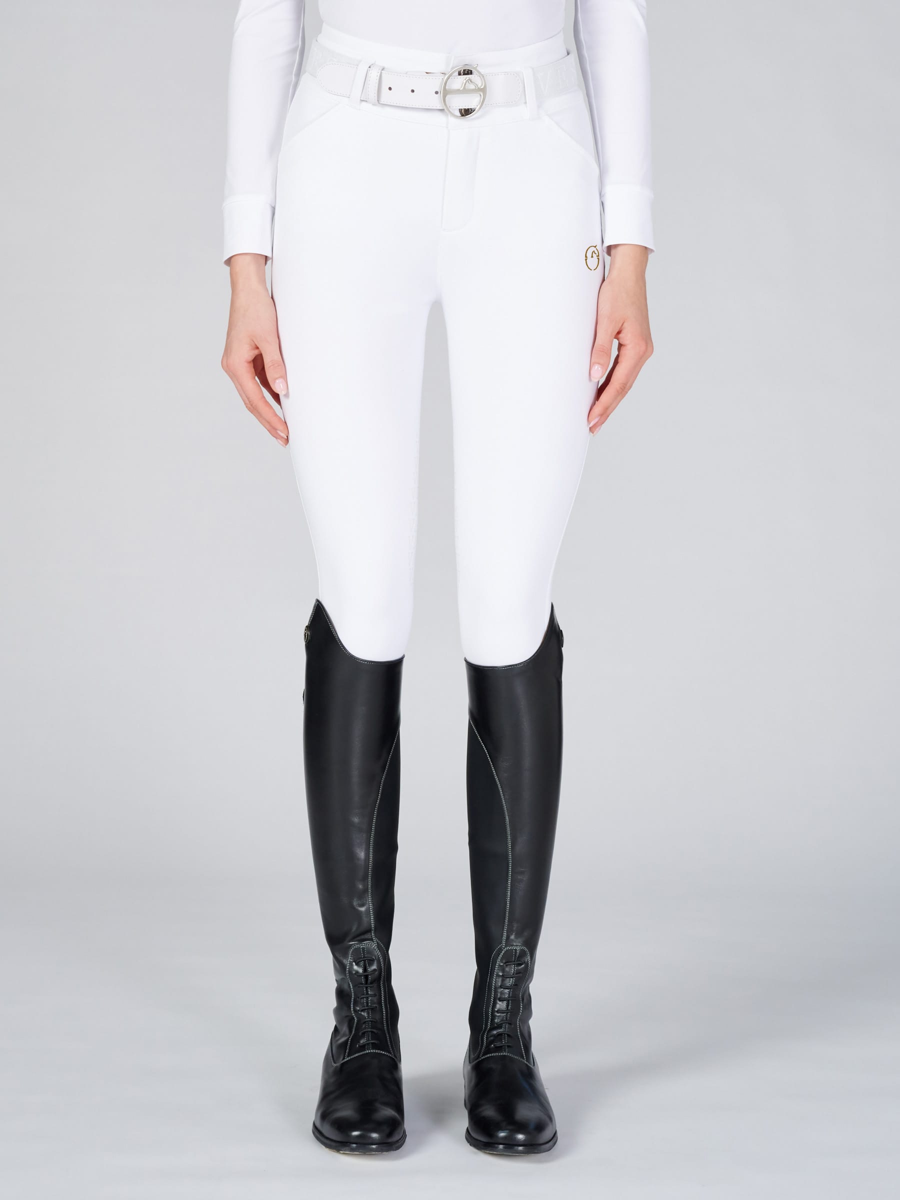 MOLVENO WOMEN’S RIDING BREECHES WITH KNEE GRIP – TK FABRIC