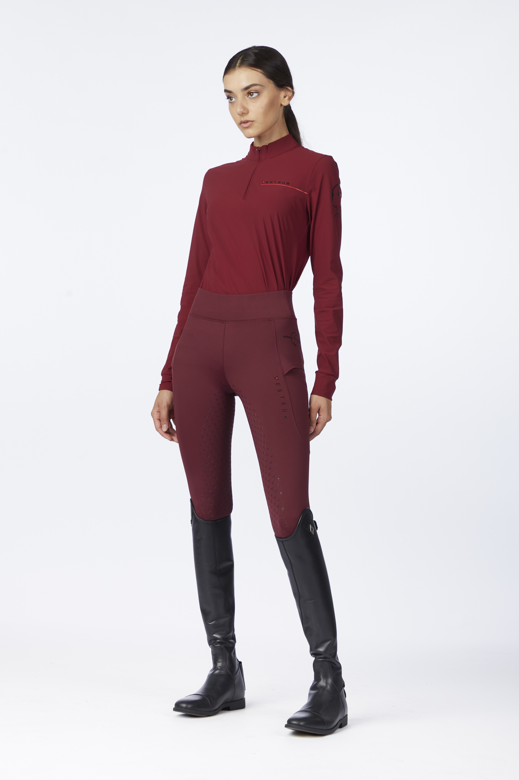 VEGA WOMEN’S RIDING LEGGINGS WITH FULL GRIP