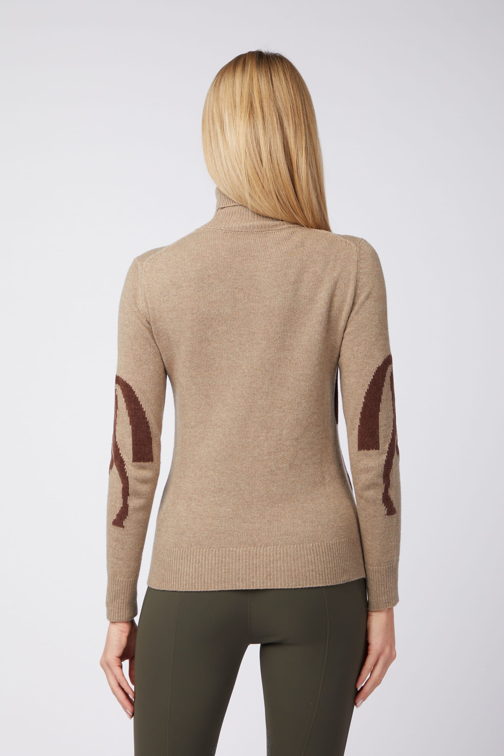 IXELLES WOMEN HIGH NECK SWEATER