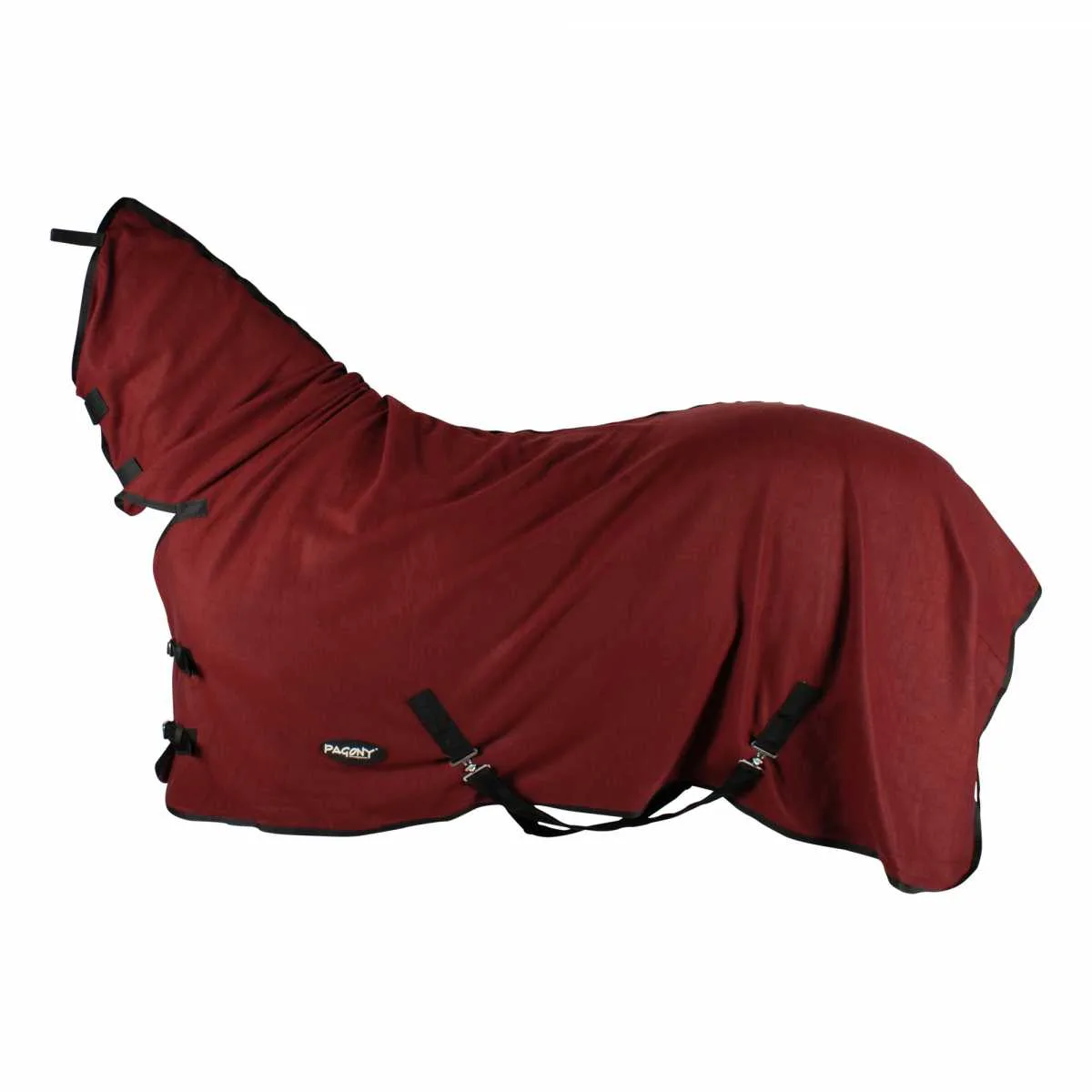 Budget Rider fleece blanket with neck