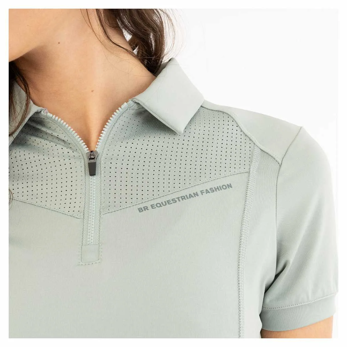 BR Zipp-Up Polo Inne