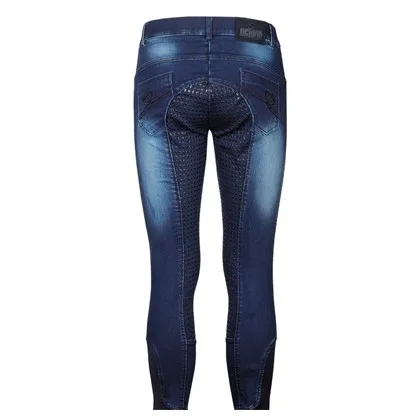 Harrys Horse Liciano FG denim children's riding breeches