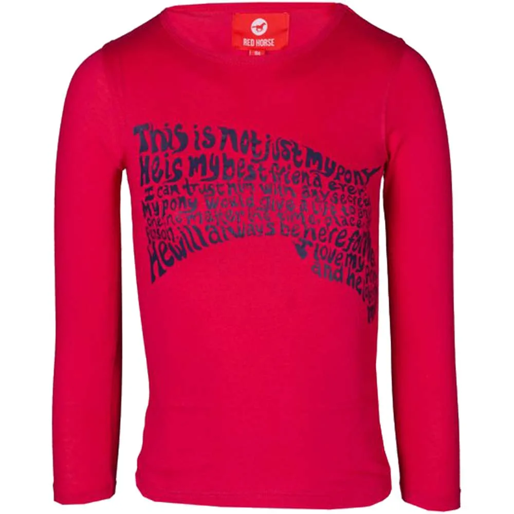 Red Horse Winner children's shirt