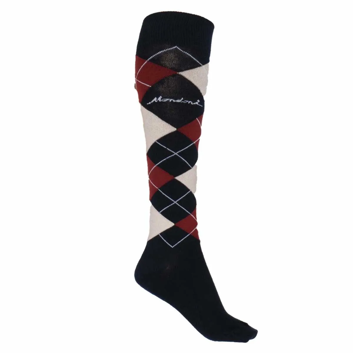 Mondoni Check knee socks