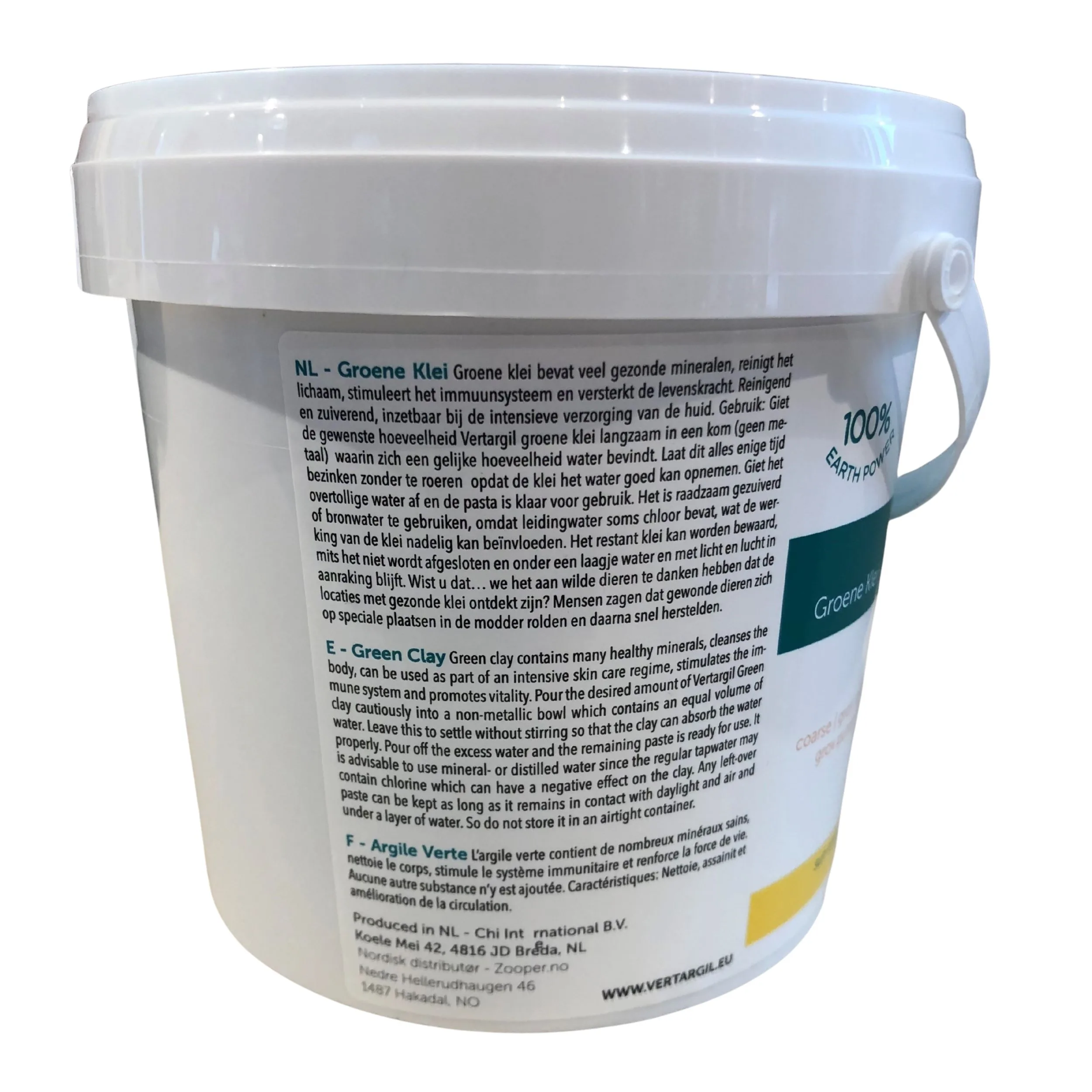 Vertargil green clay 1kg