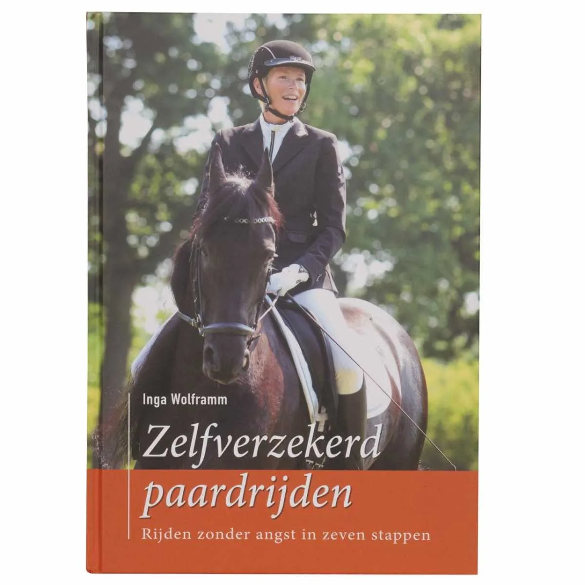 Confident horse riding