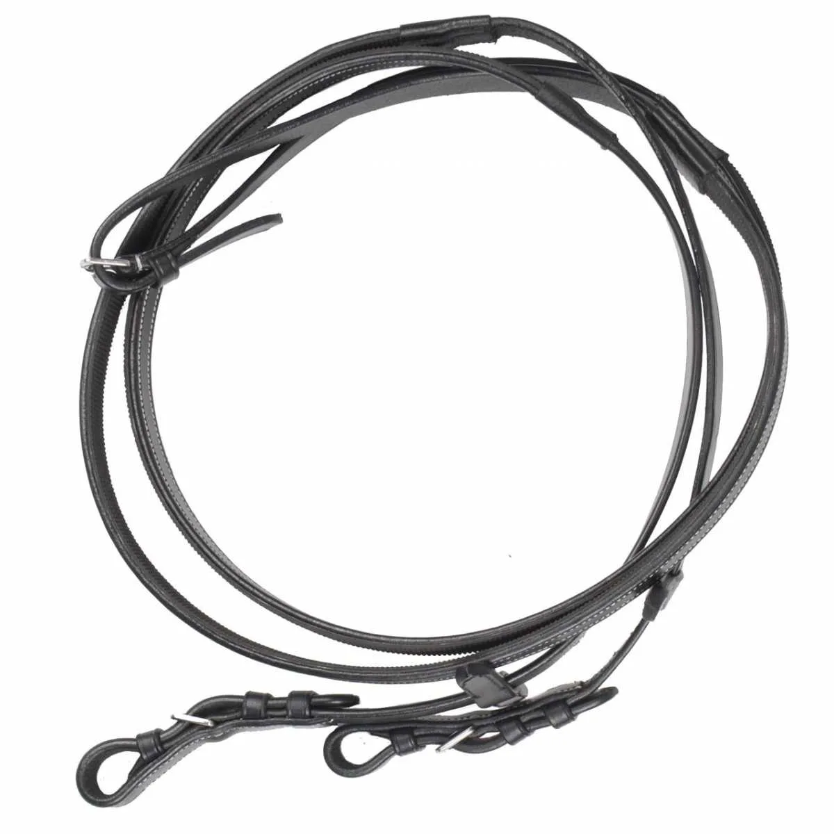 Pagony leather reins with anti-slip