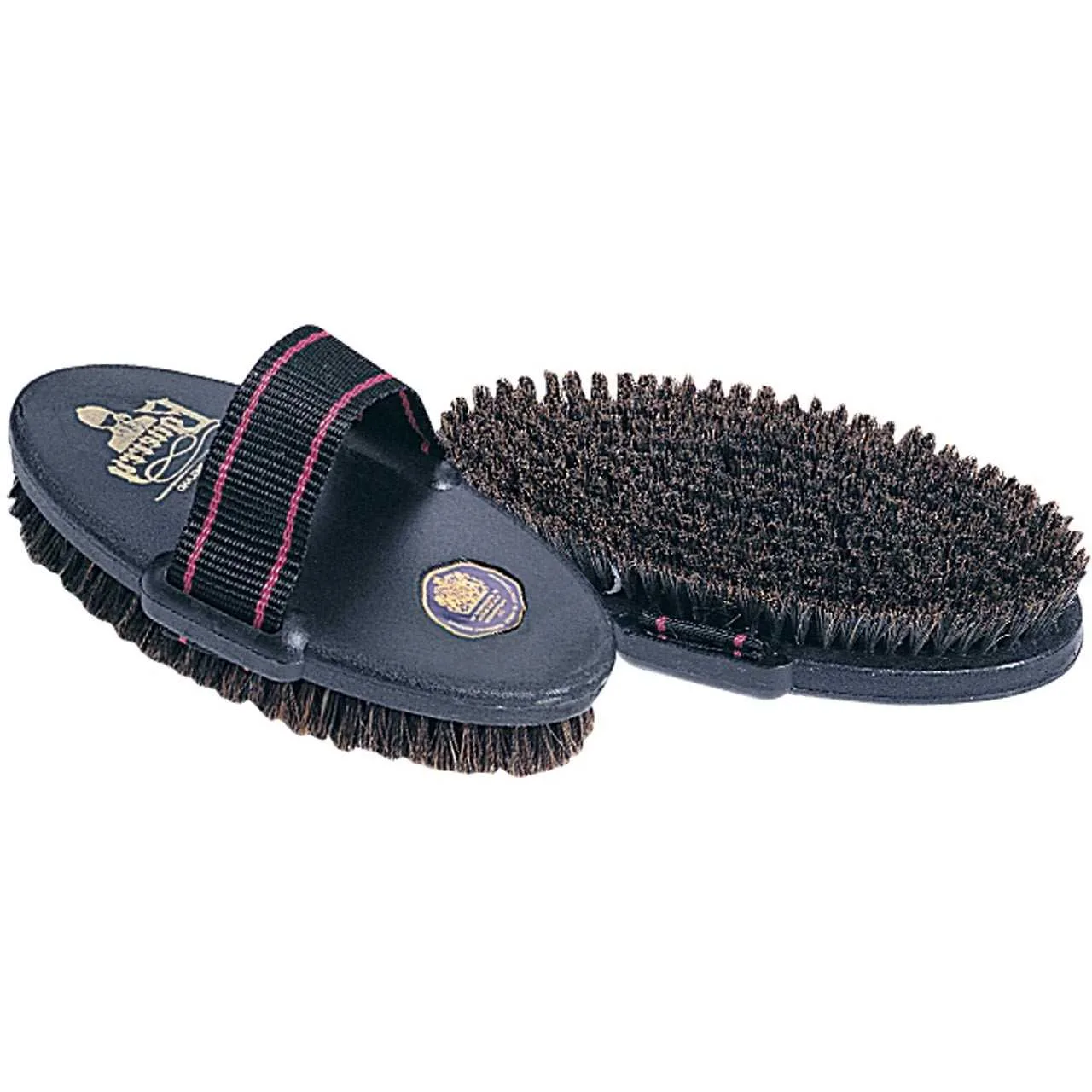 Horse brush with pig hair