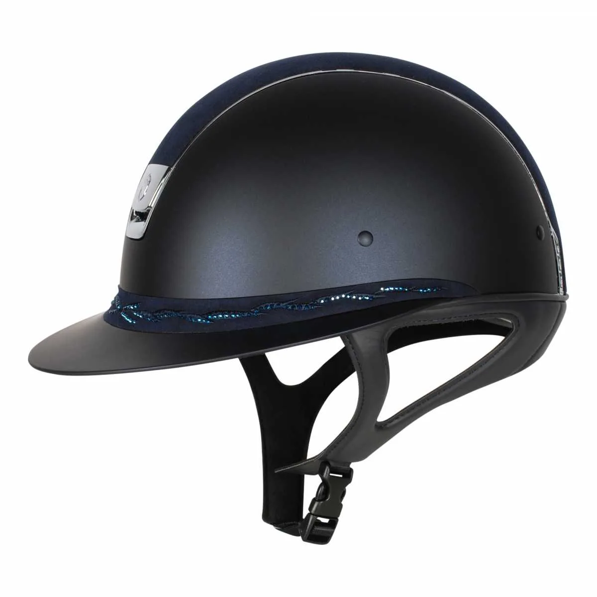Samshield Miss Shield Flower Swarovski Cap blue