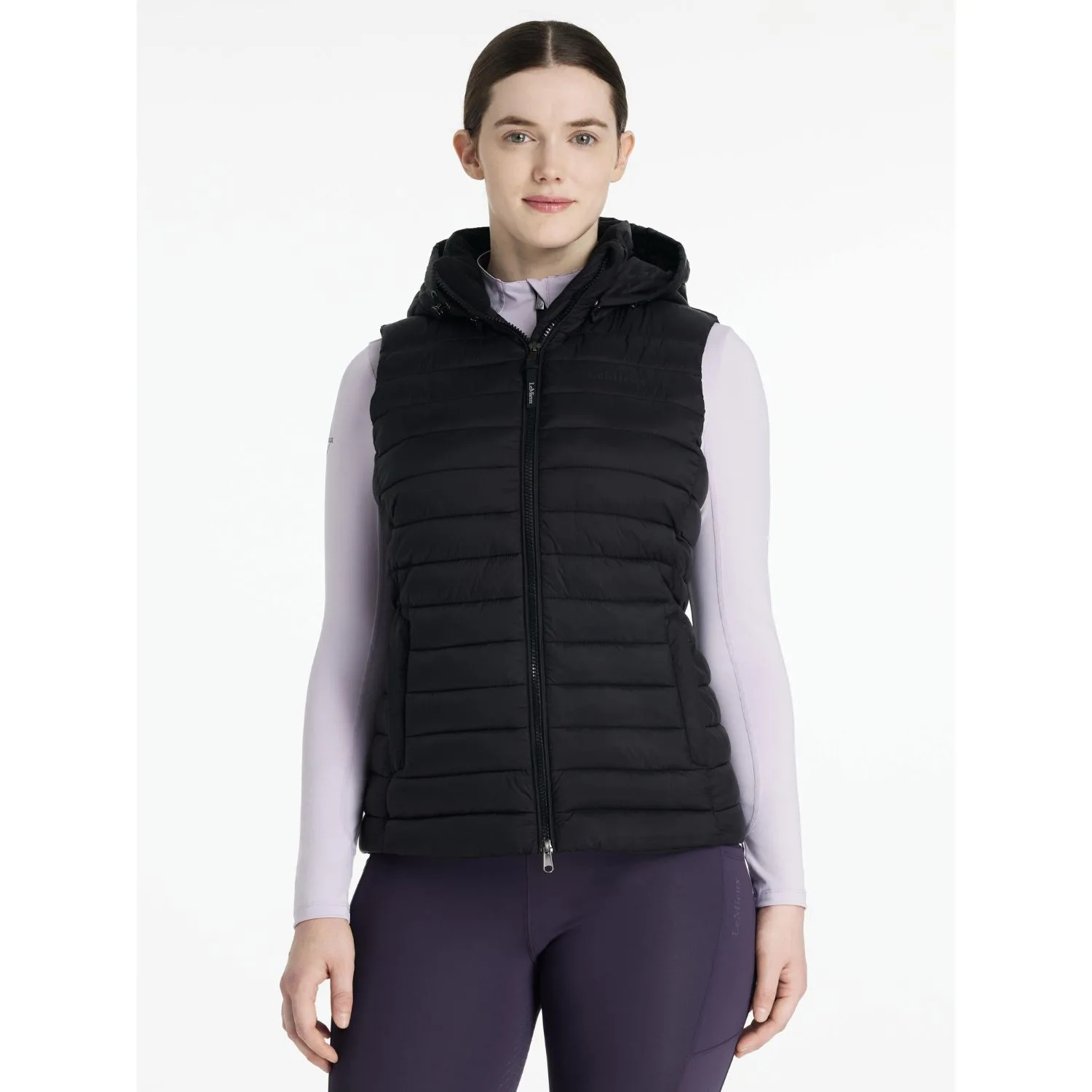 LeMieux Rose Hooded Bodywarmer