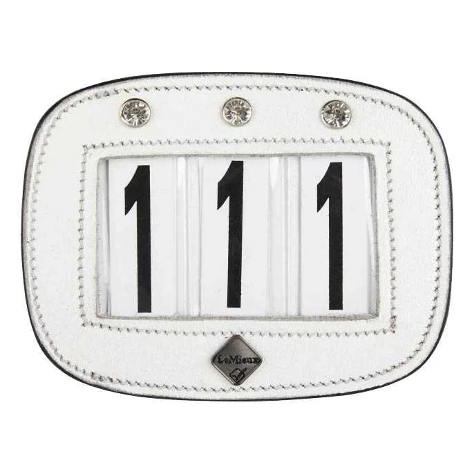 Le mieux starting number white bling