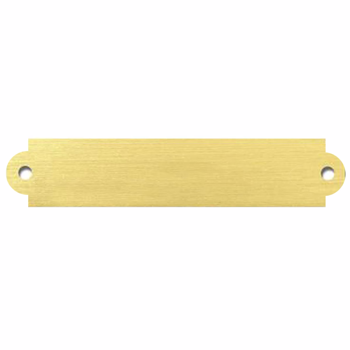 Engraved nameplate 10x2cm