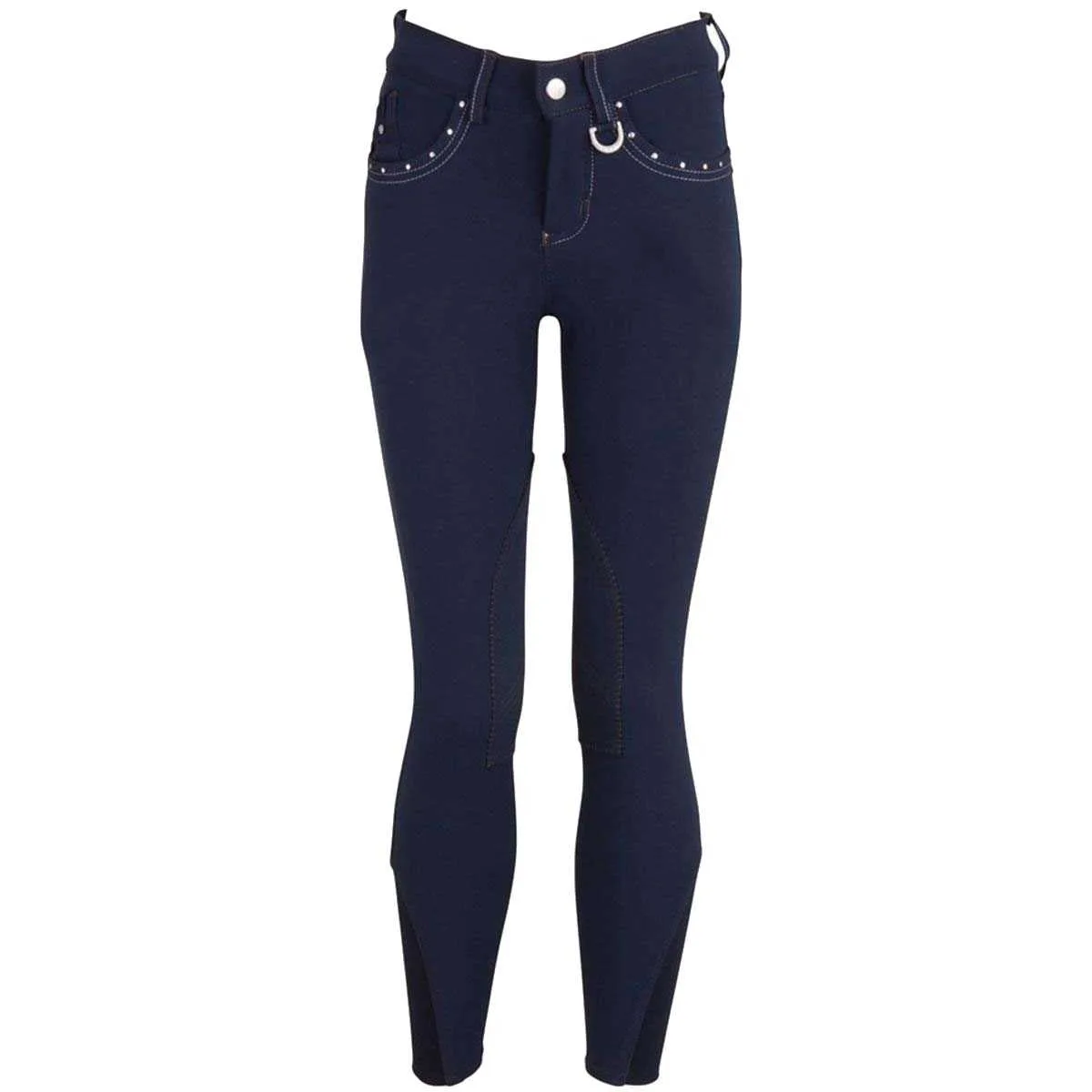 BR Madison children's synthetic leather riding breeches