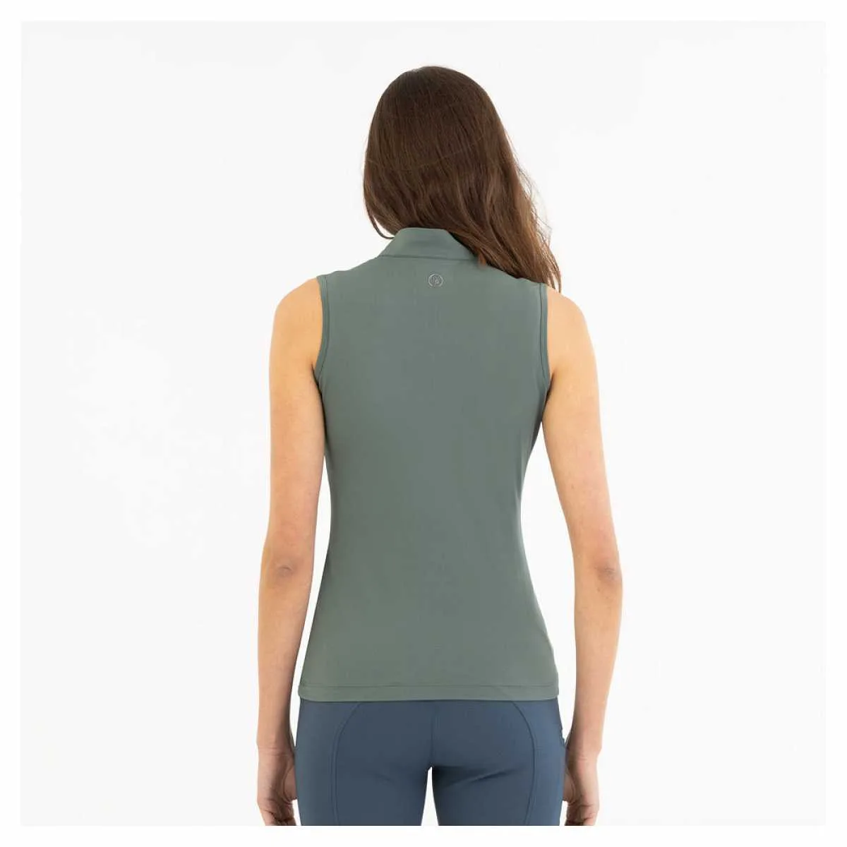 BR Half Zpp-Up sleeveless Shirt Isis