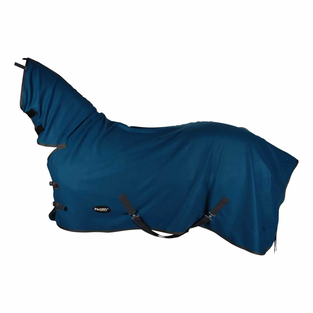 Budget Rider fleece blanket with neck