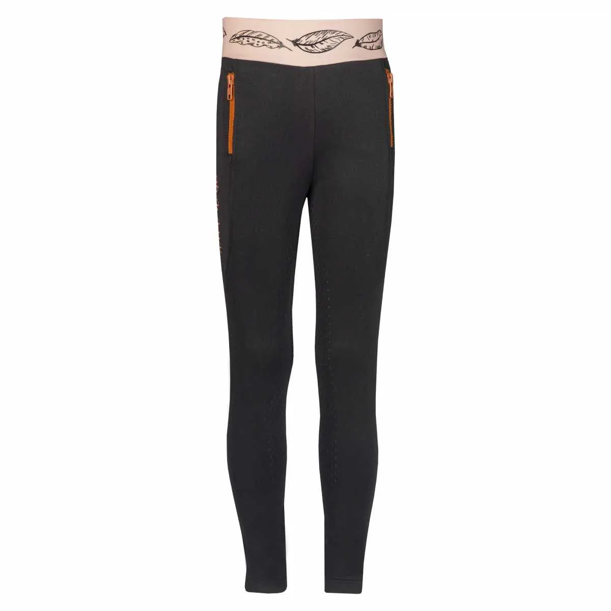 Red Horse Riding Leggings Sophie