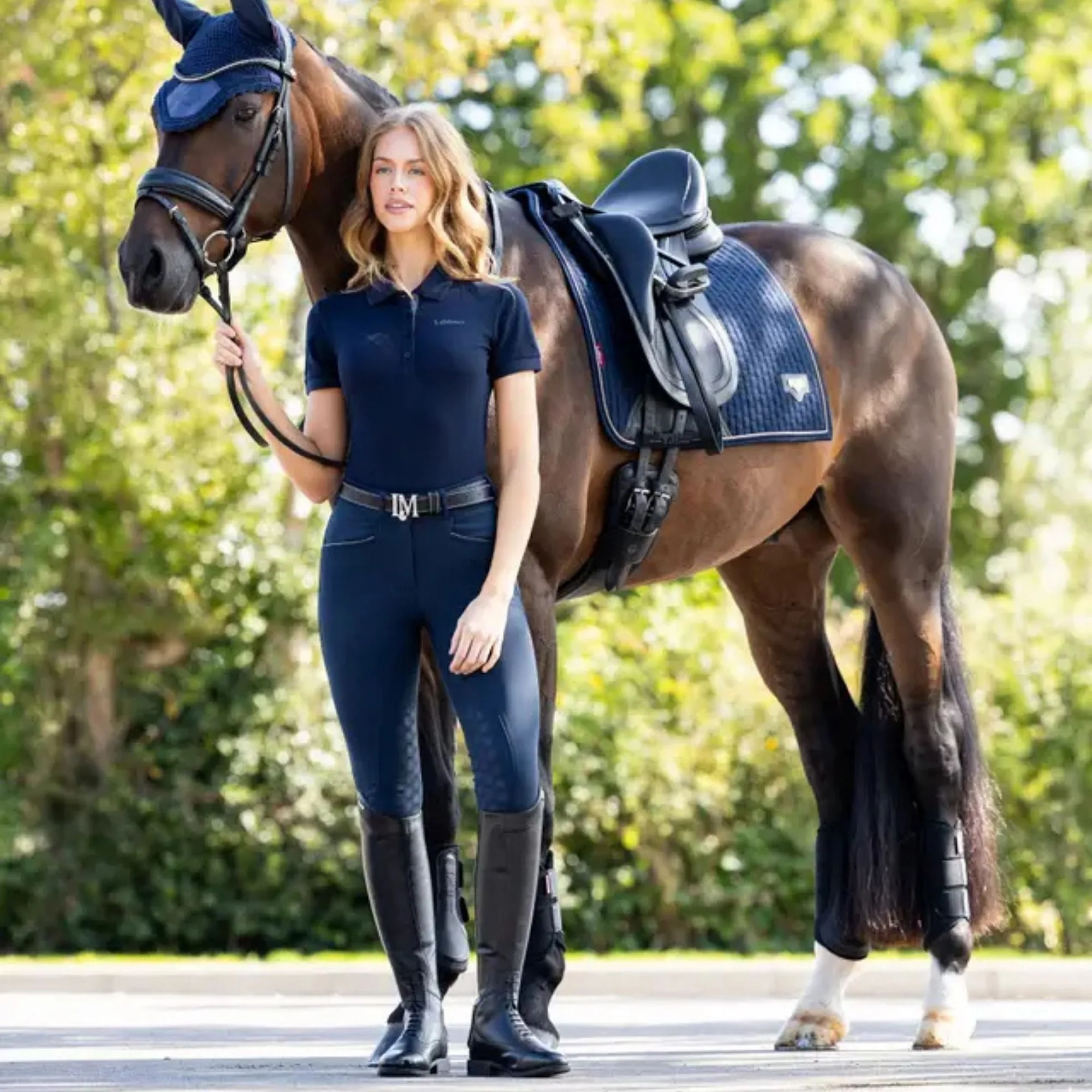 LeMieux Saddle Pad Puissance Suede