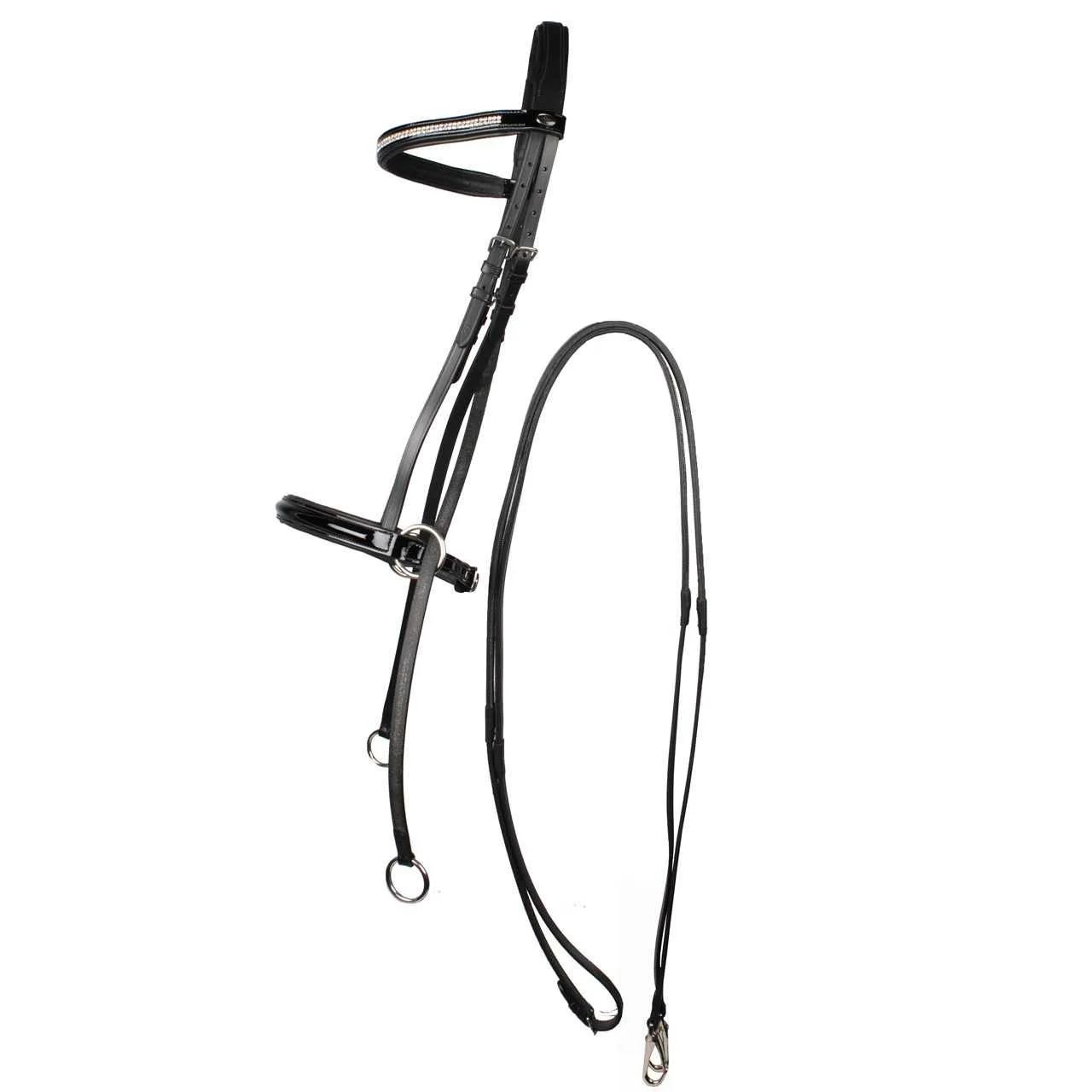 Pagony Diamond bitless bridle