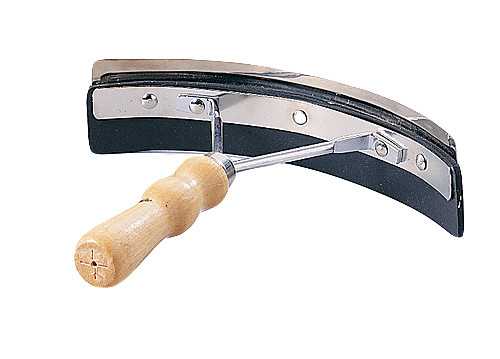 Sweat scraper one-handed metal