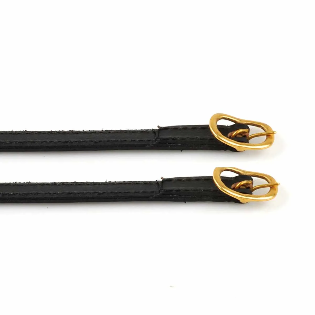 Leather spur straps luxury